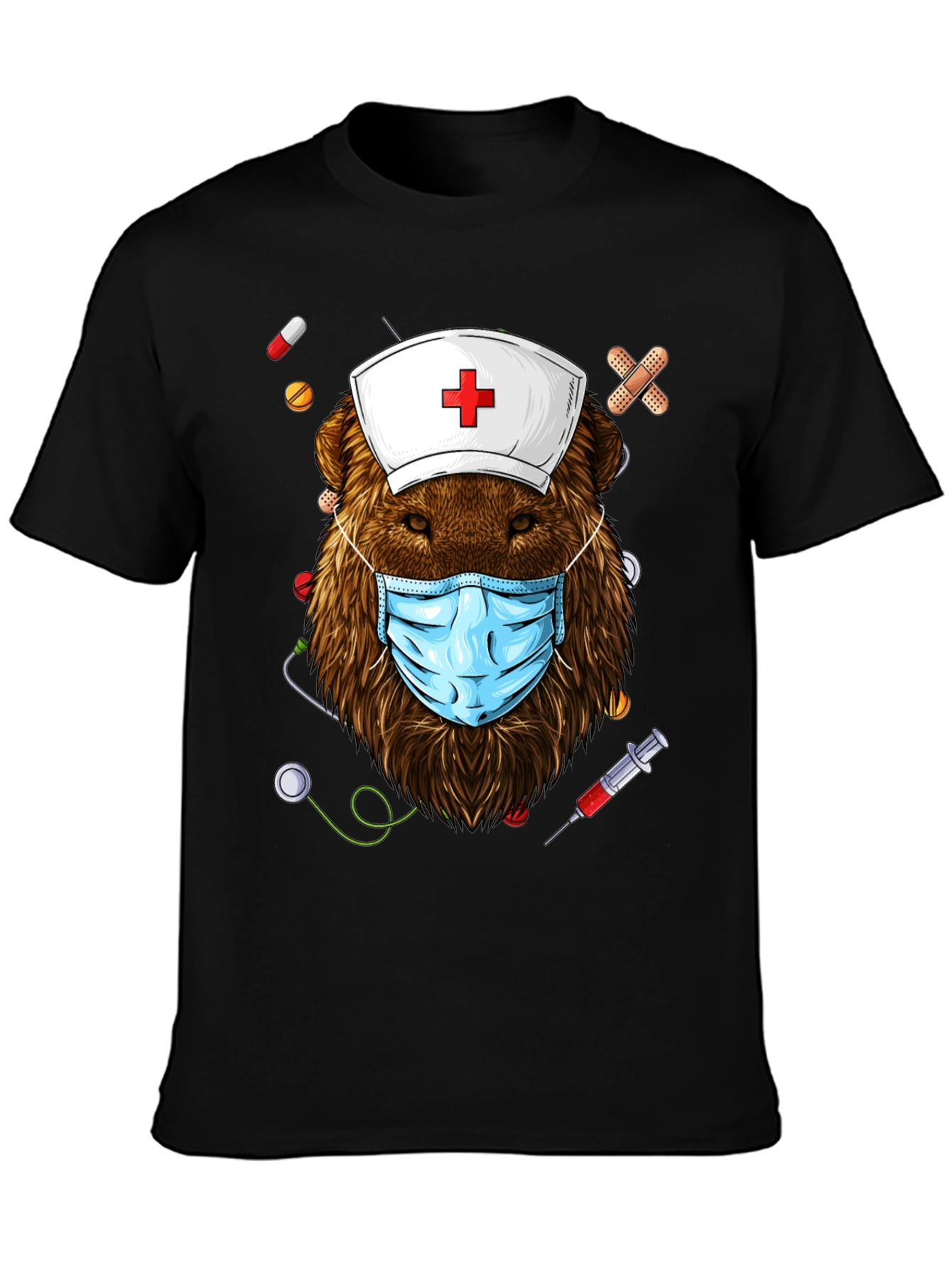 Bear Nurse T-Shirt - Doctor Wildlife Tee