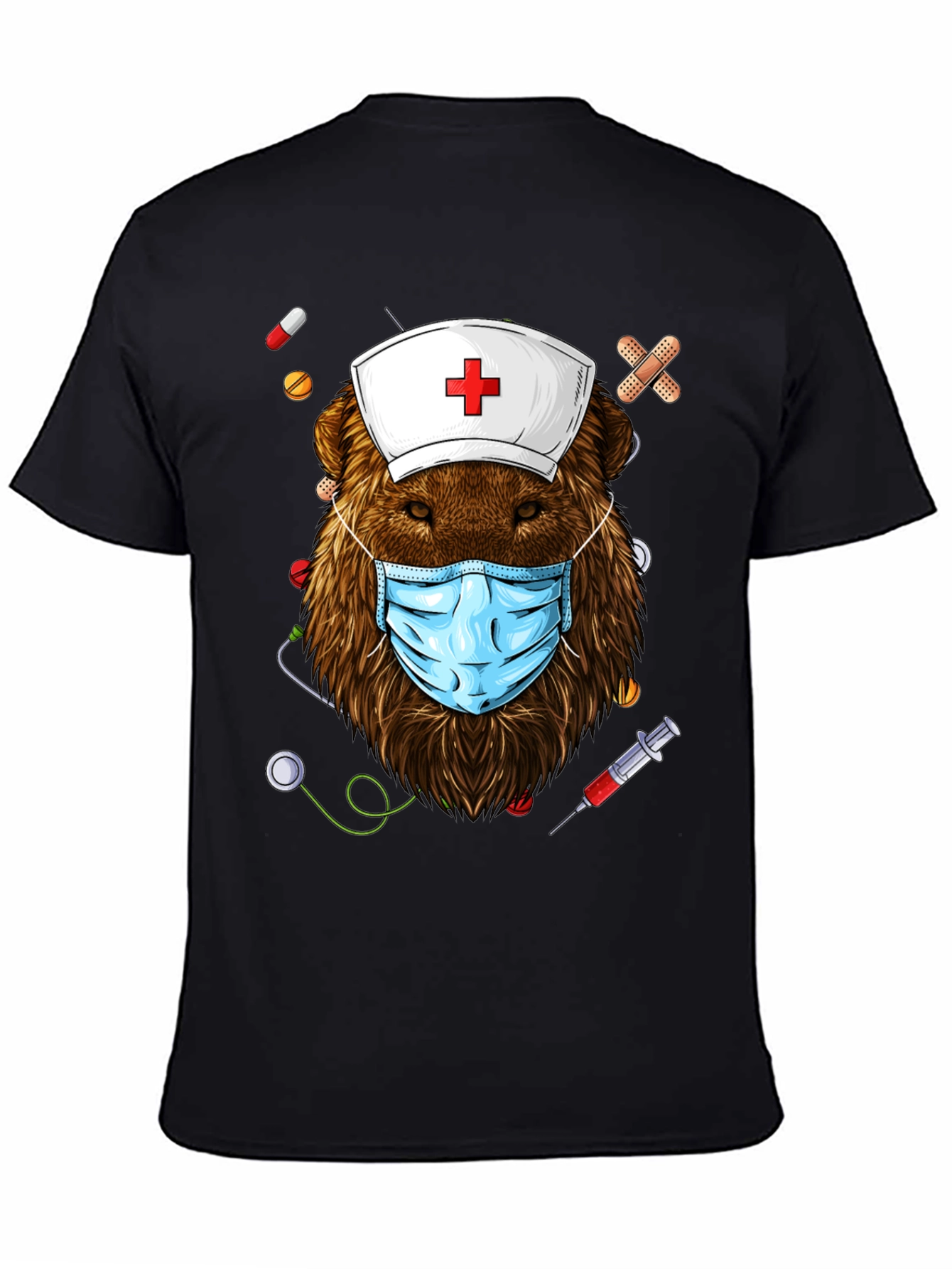 Bear Nurse T-Shirt - Doctor Wildlife Tee
