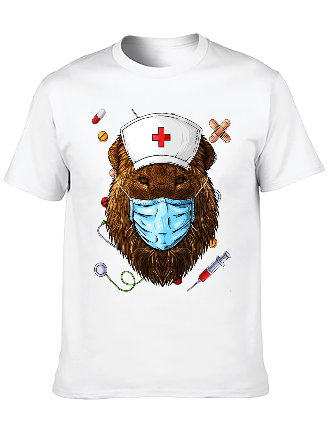 Bear Nurse T-Shirt - Doctor Wildlife Tee