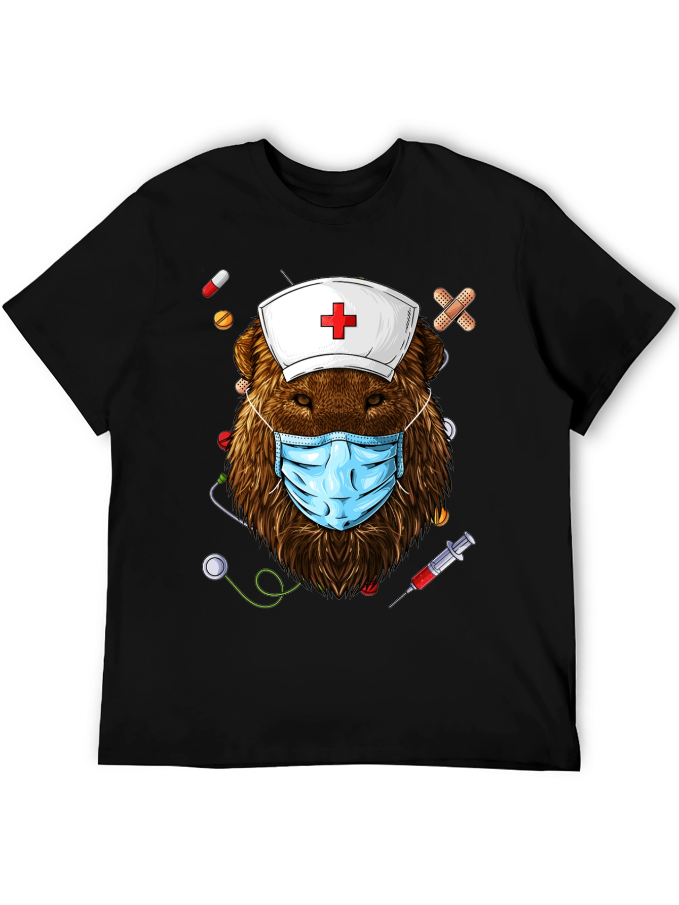 Bear Nurse T-Shirt - Doctor Wildlife Tee
