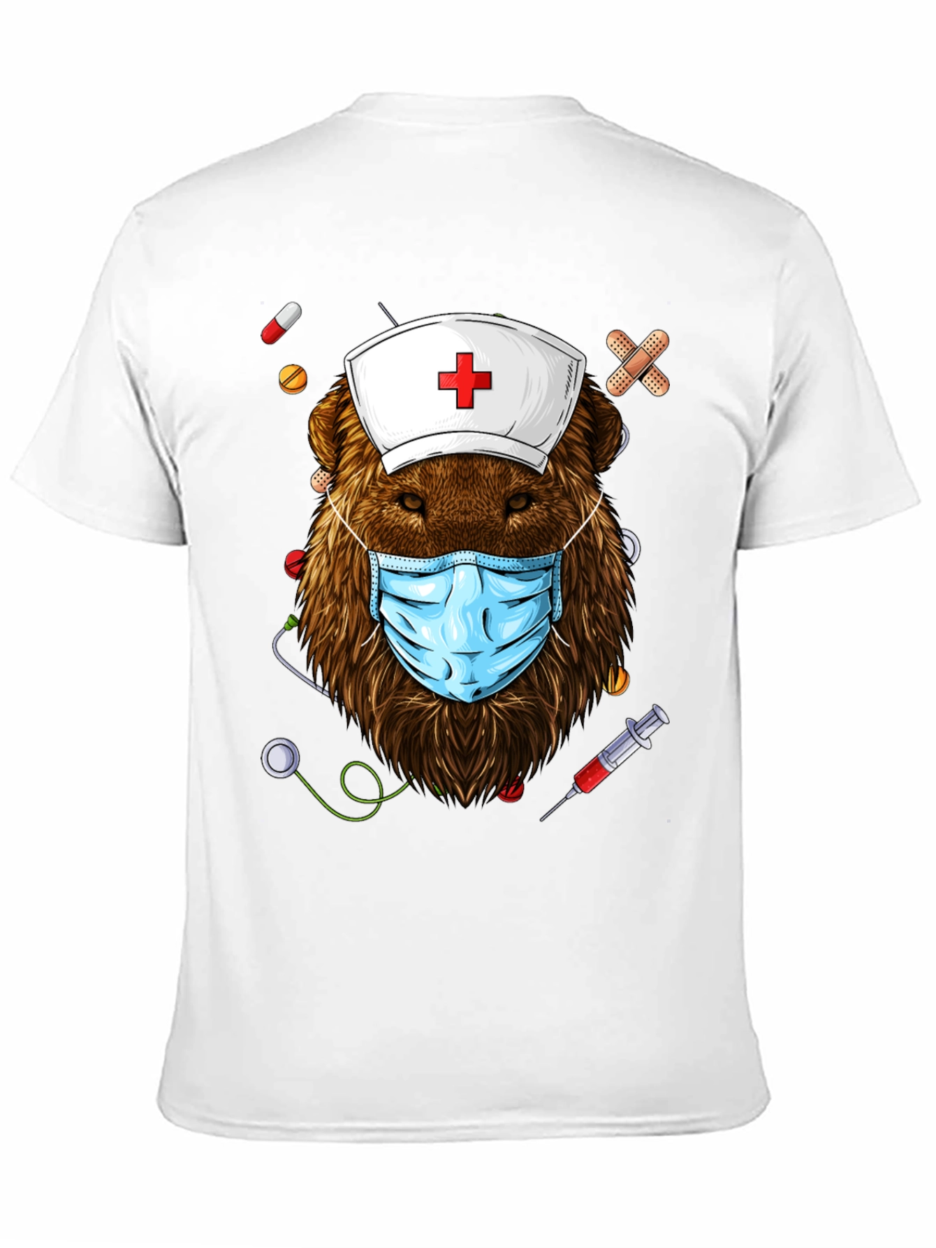 Bear Nurse T-Shirt - Doctor Wildlife Tee