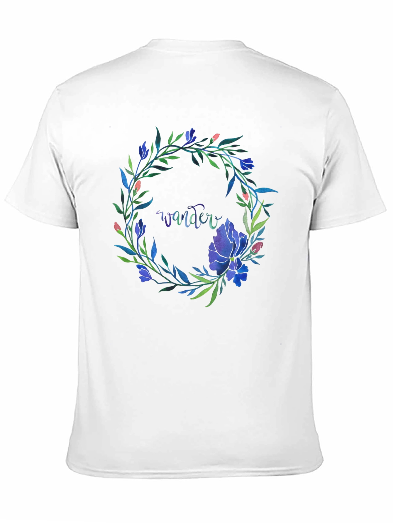 Wander Floral Wreath Graphic Tee