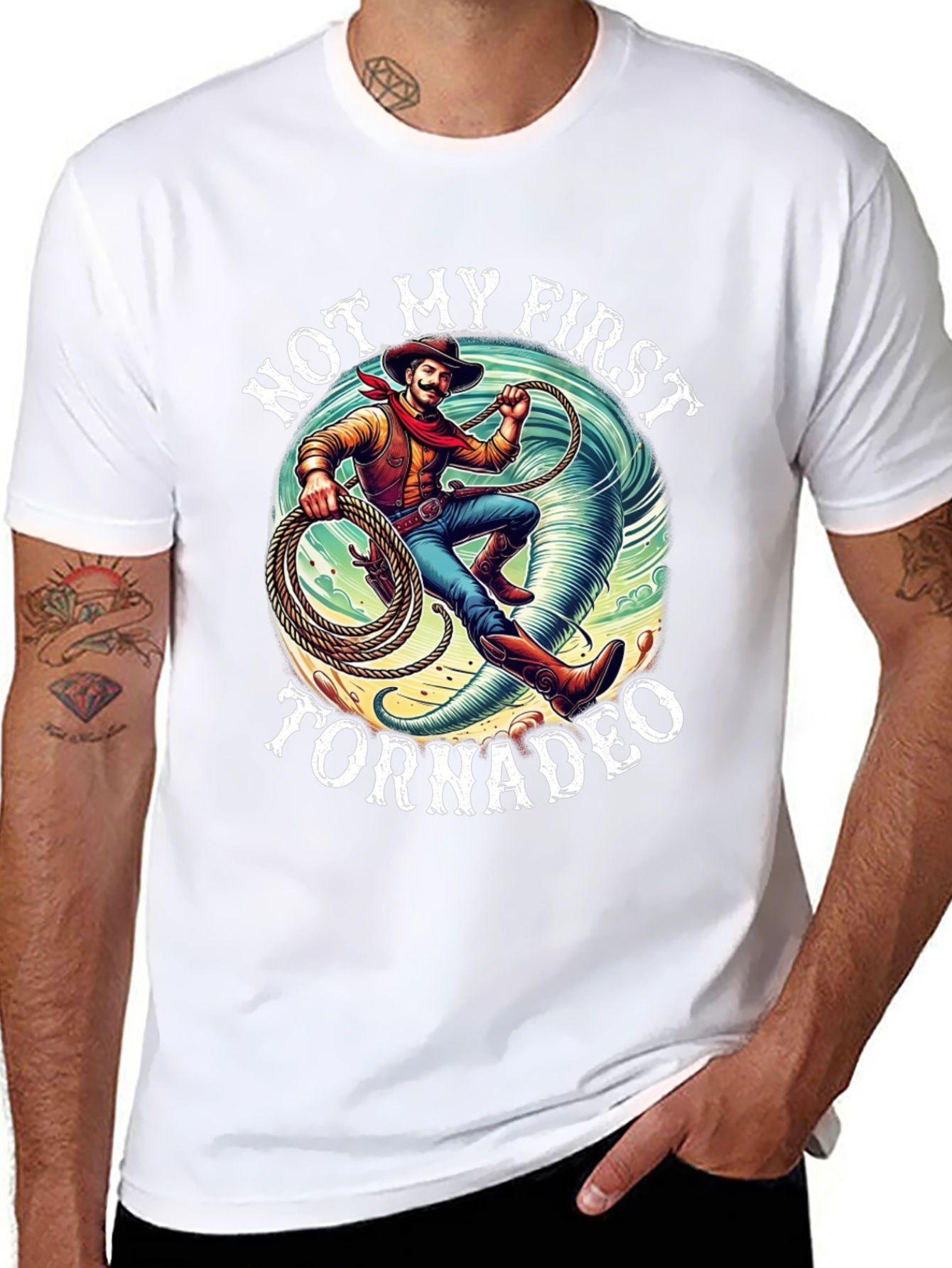 Not My First Tornado Tee