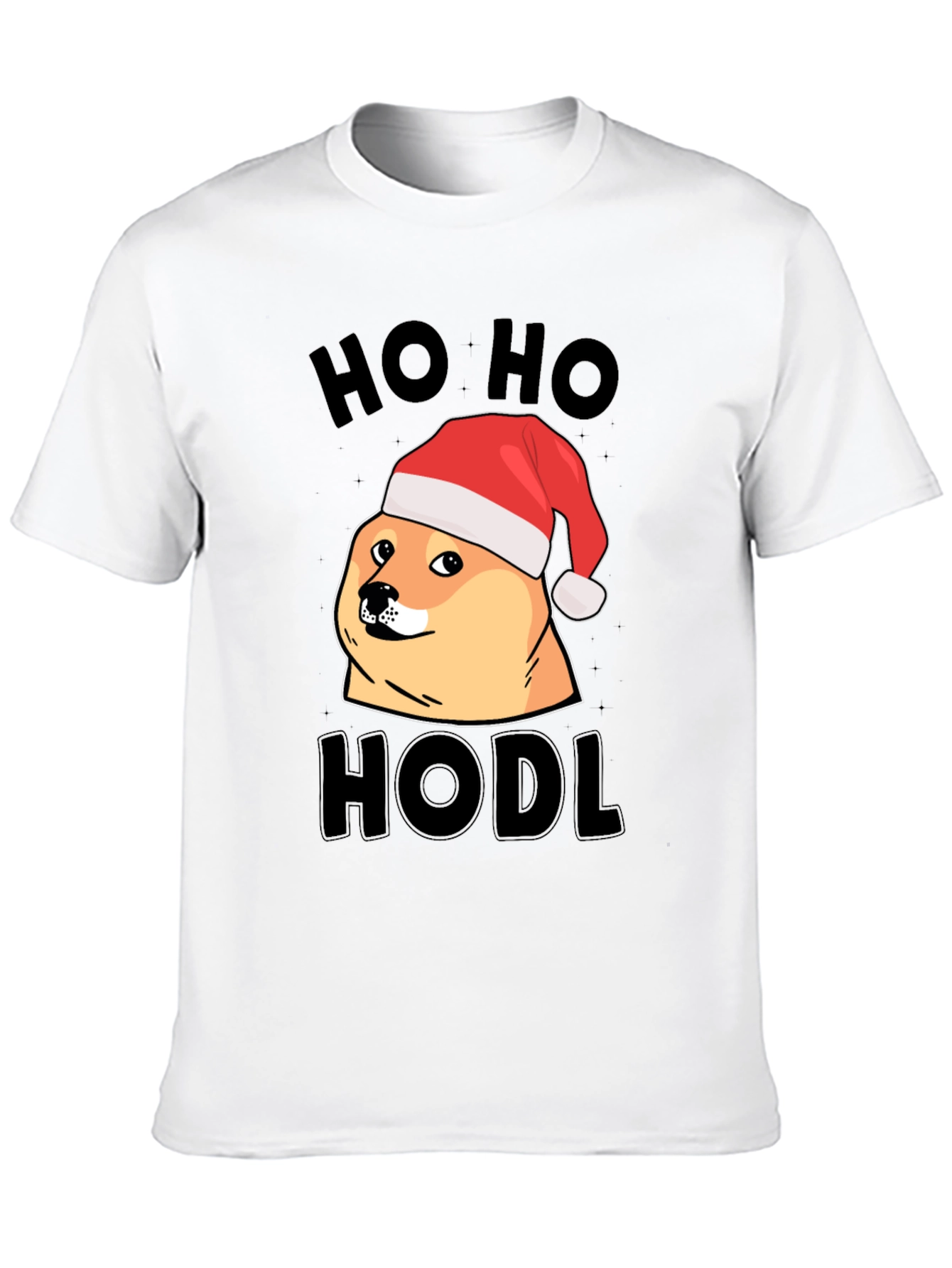 Ho Ho Hodl Doge Christmas T-Shirt