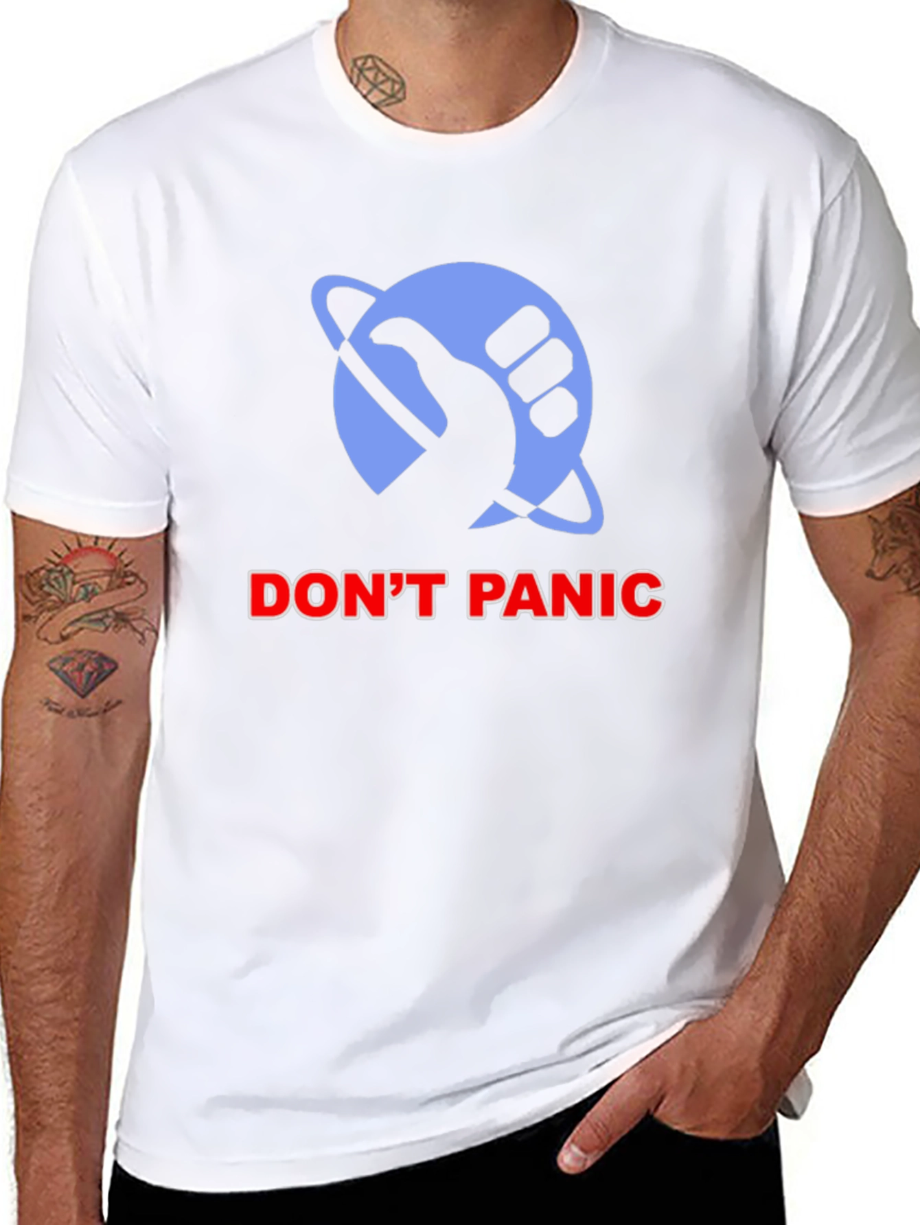 Dont Panic Graphic T-Shirt