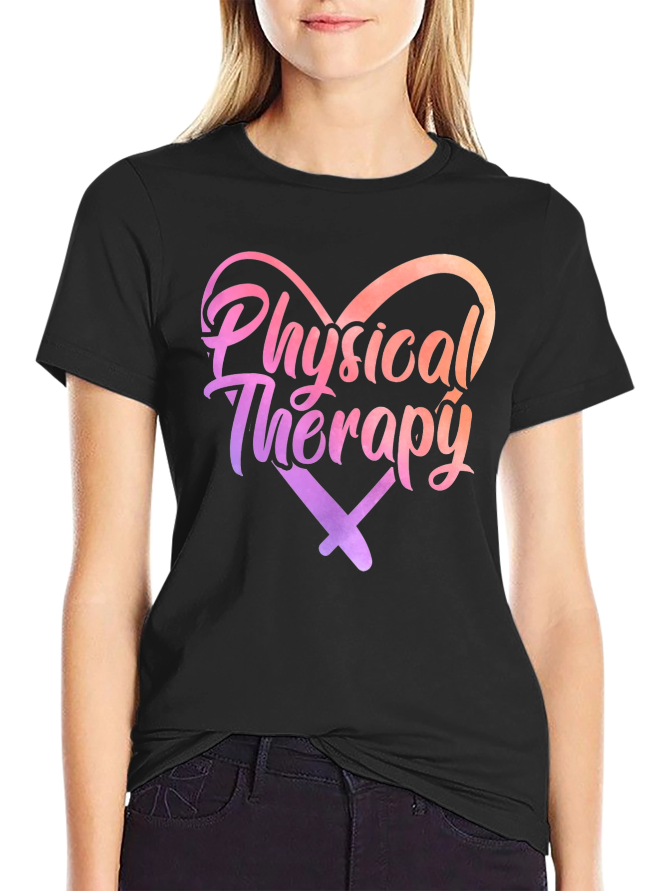 Physical Therapy Heart T-Shirt