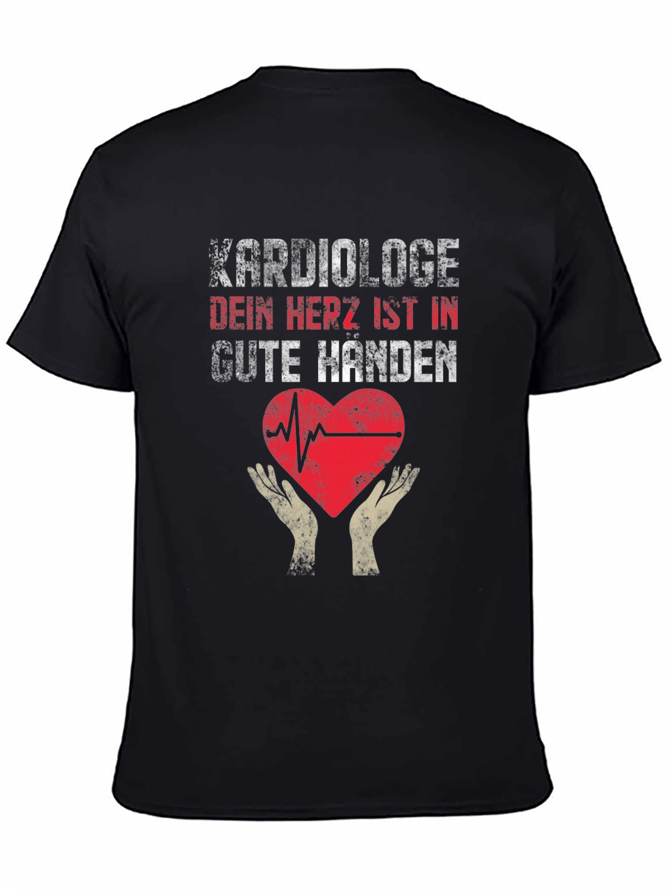 Cardiologist Heart Hands Graphic Tee