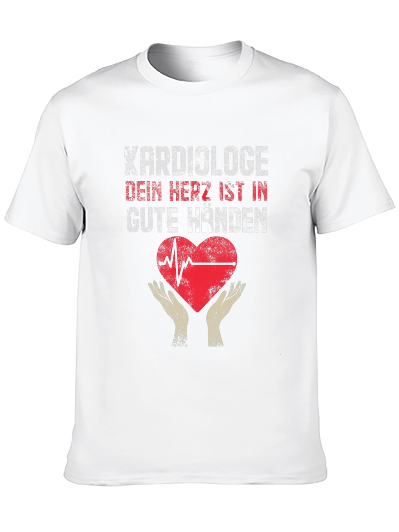 Cardiologist Heart Hands Graphic Tee