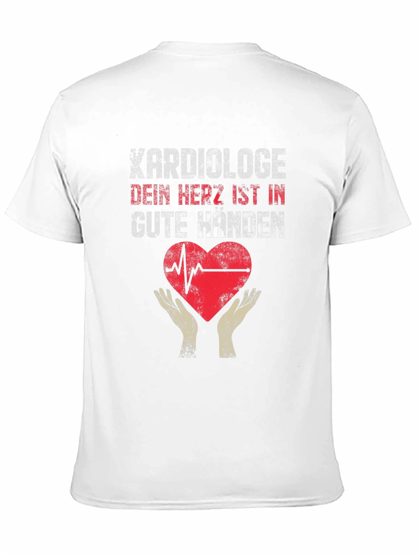 Cardiologist Heart Hands Graphic Tee