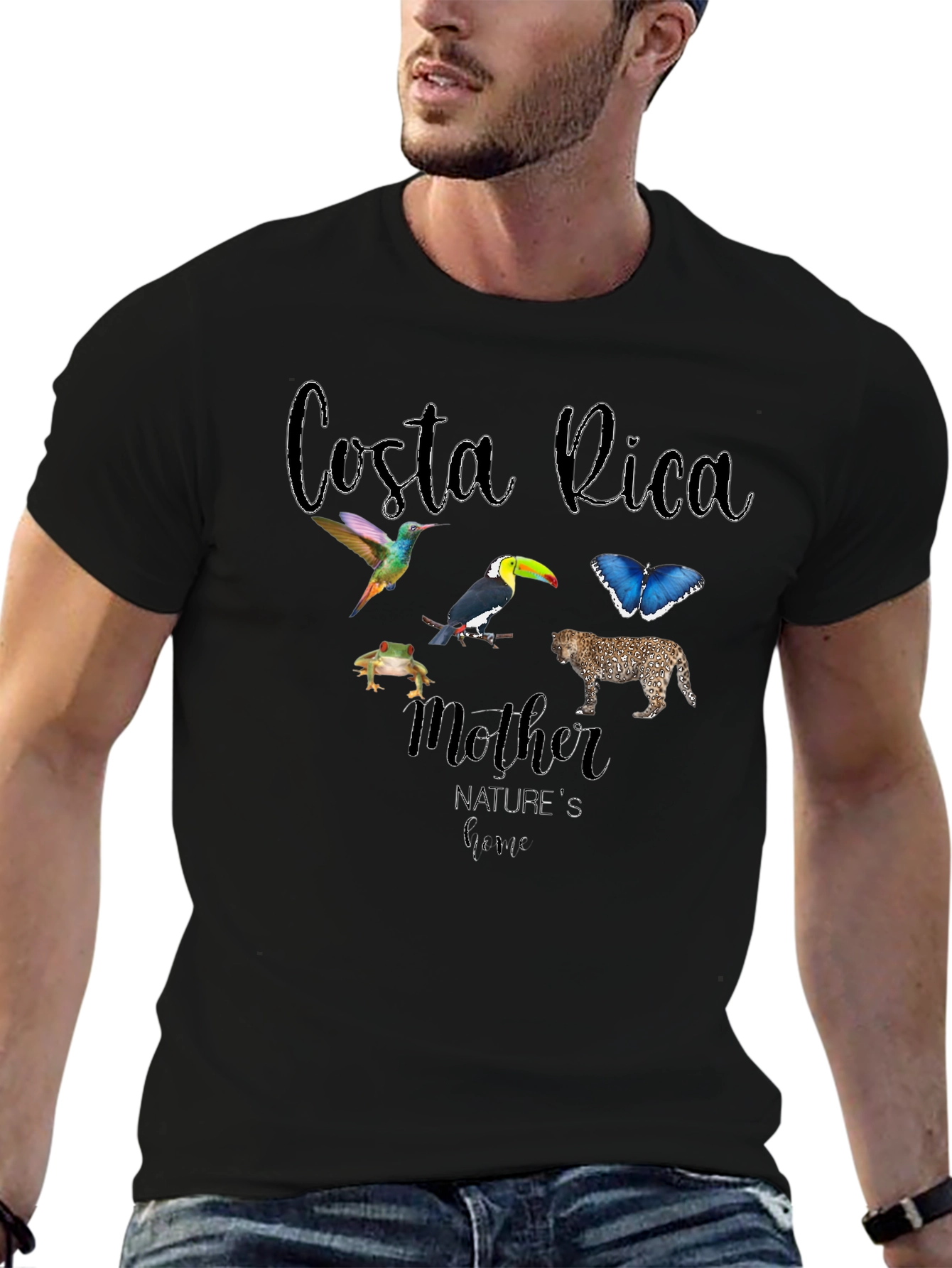 Costa Rica Nature Graphic Tee - Mother Natures Game