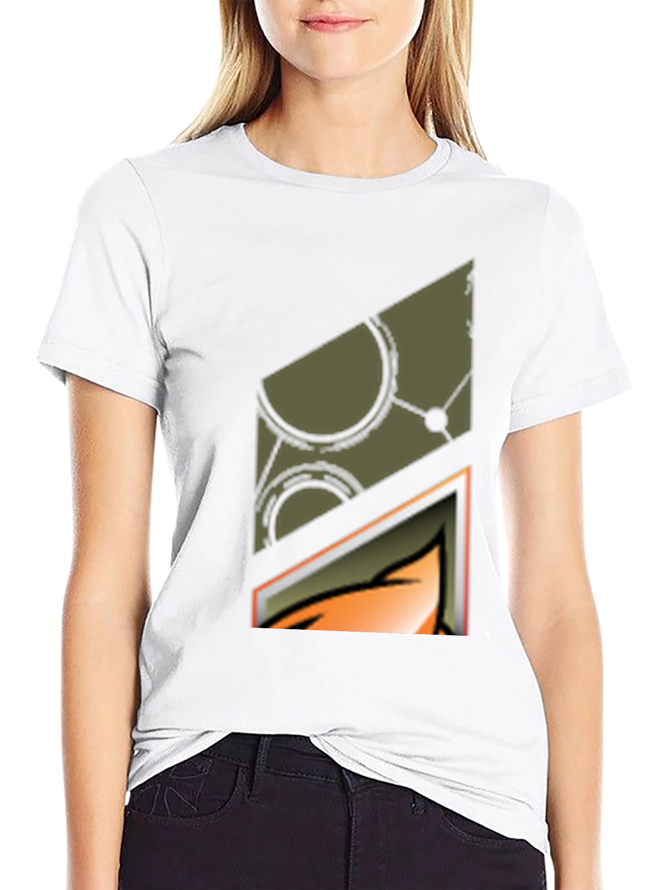 Graphic Print Black T-Shirt - Cool Design