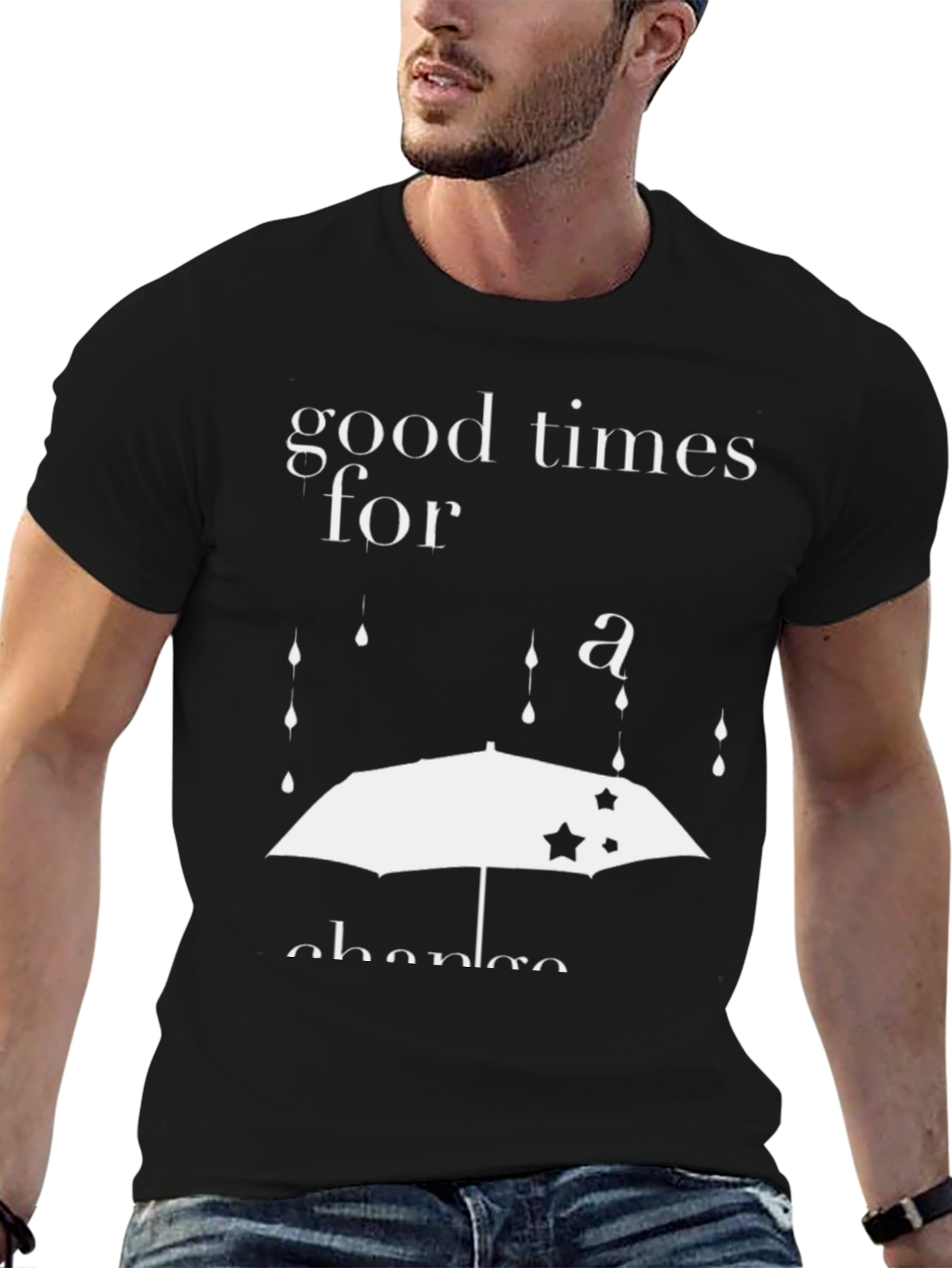 Good Times T-Shirt: Umbrella Design