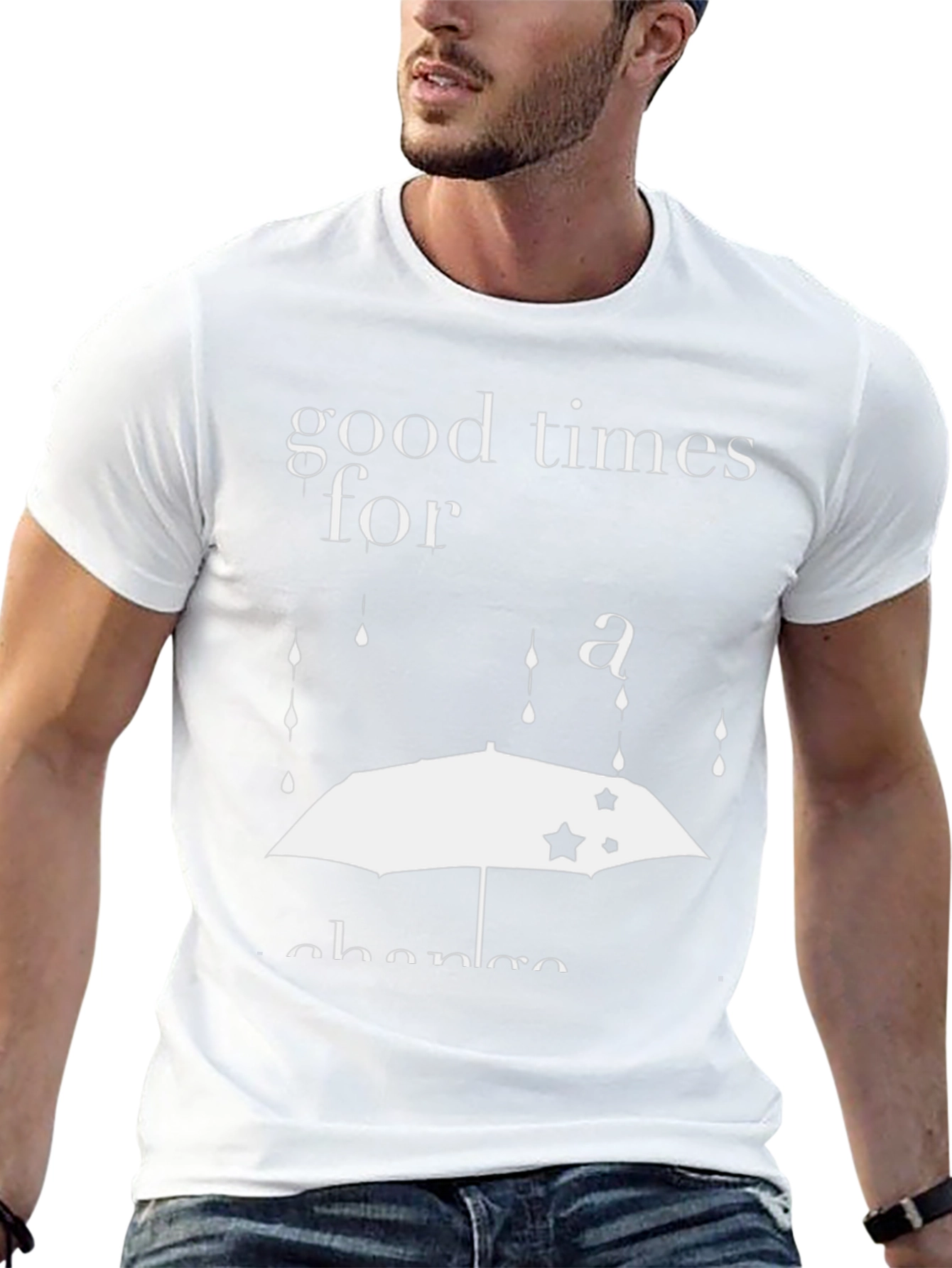 Good Times T-Shirt: Umbrella Design