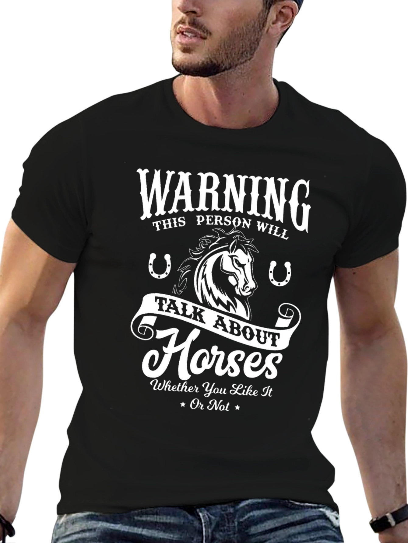 Warning Horse Lover T-Shirt