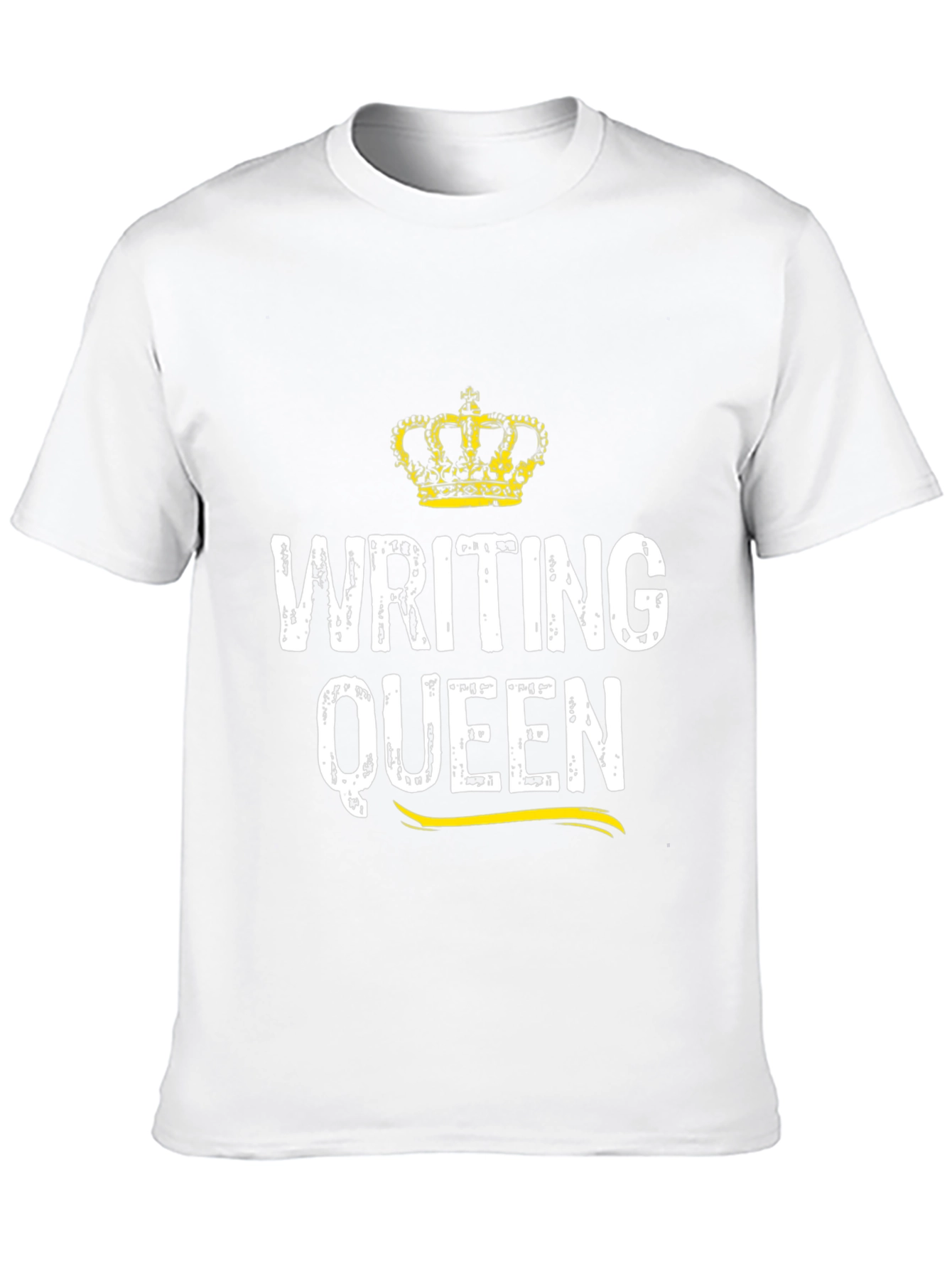 Writing Queen Black Tee
