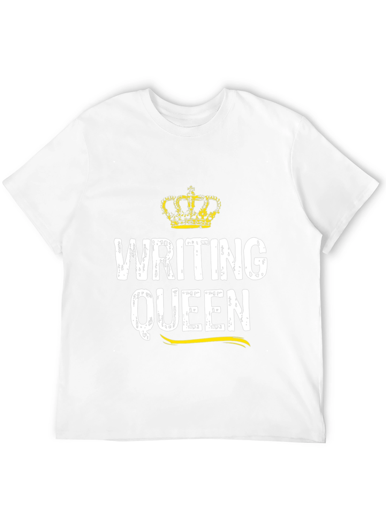 Writing Queen Black Tee