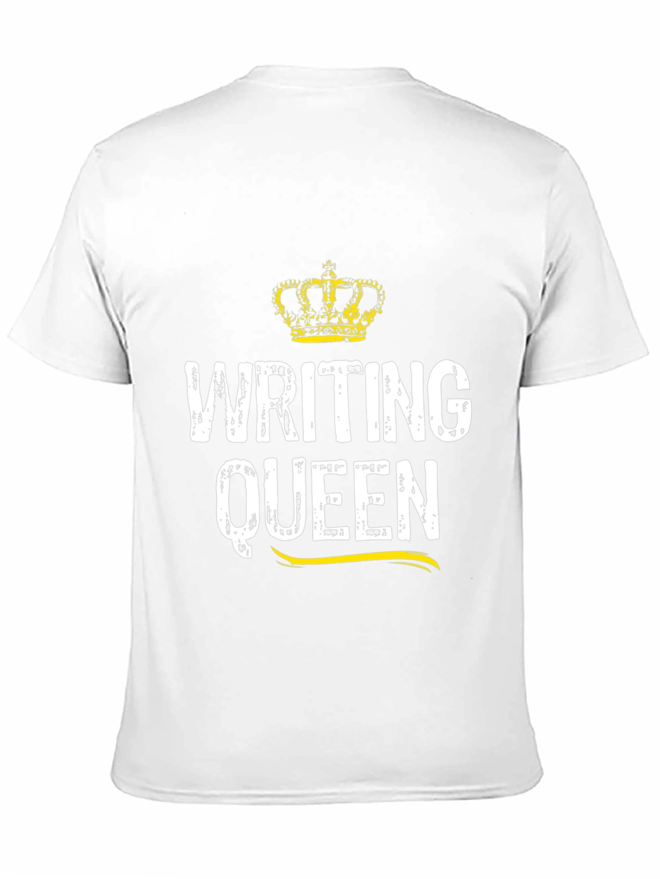 Writing Queen Black Tee
