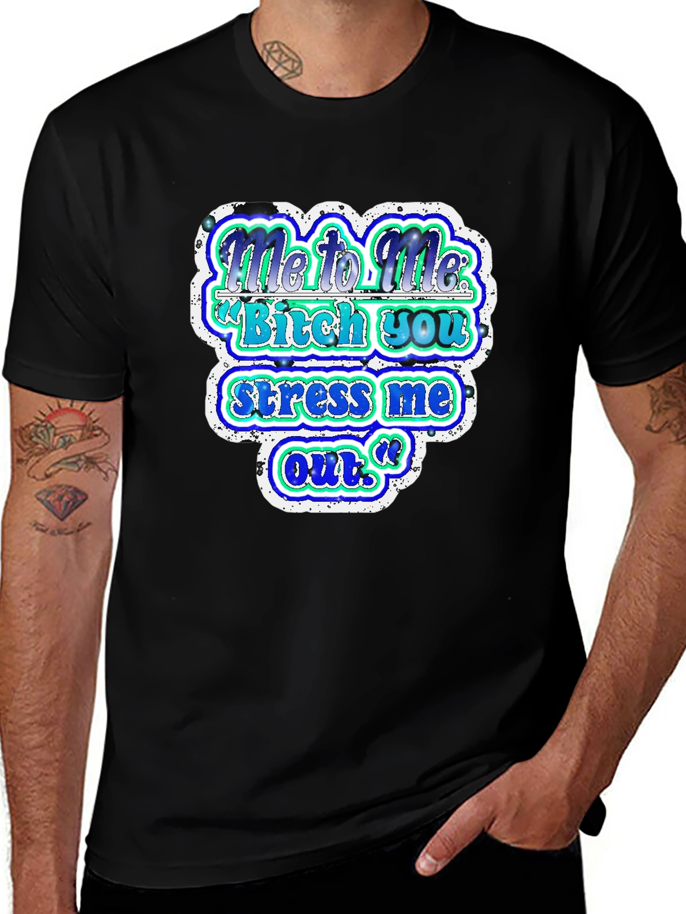 Funny Graphic T-Shirt - Me to Me Saying