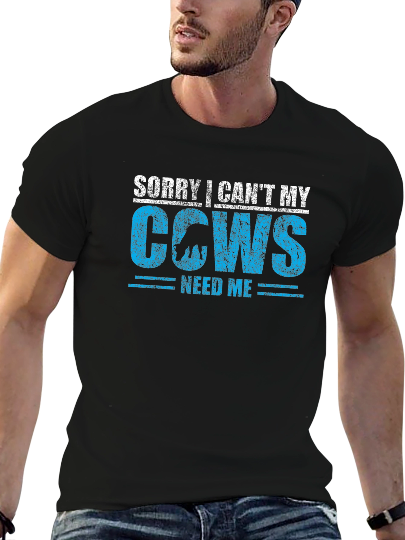 Sorry I Cant My Cows Need Me T-Shirt