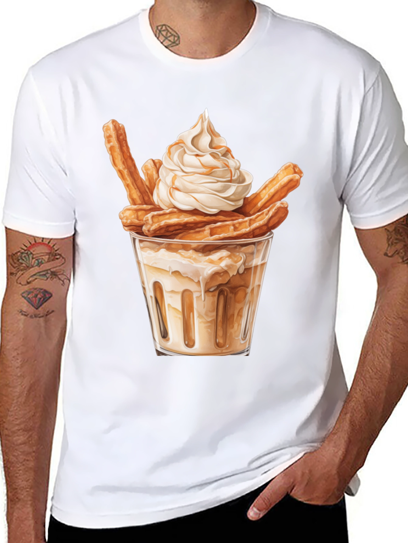 Churros Dessert Graphic Tee