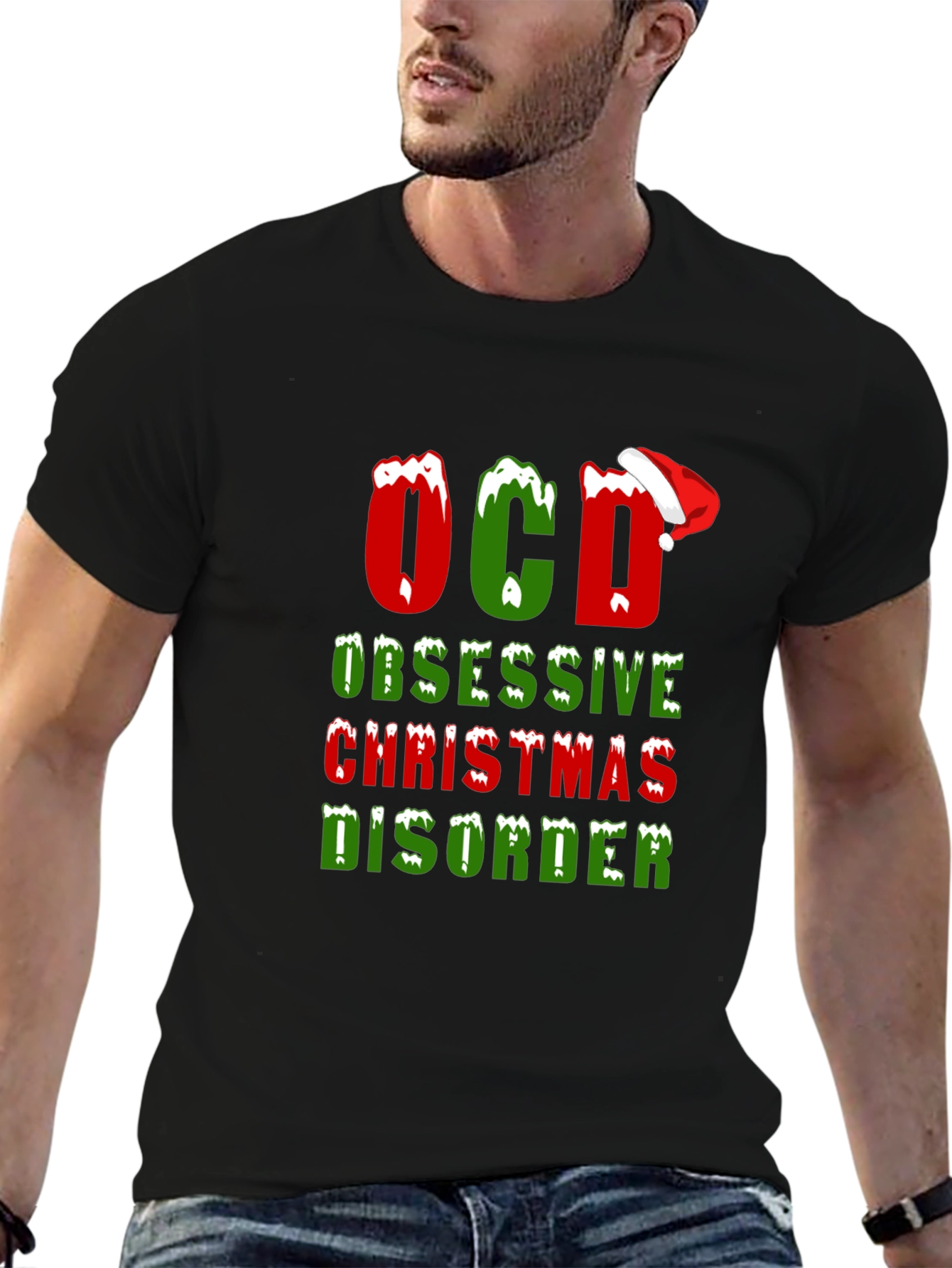 OCD Obsessive Christmas Disorder Holiday T-Shirt