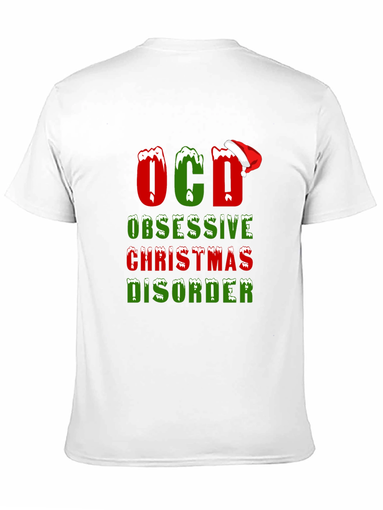 OCD Obsessive Christmas Disorder Holiday T-Shirt