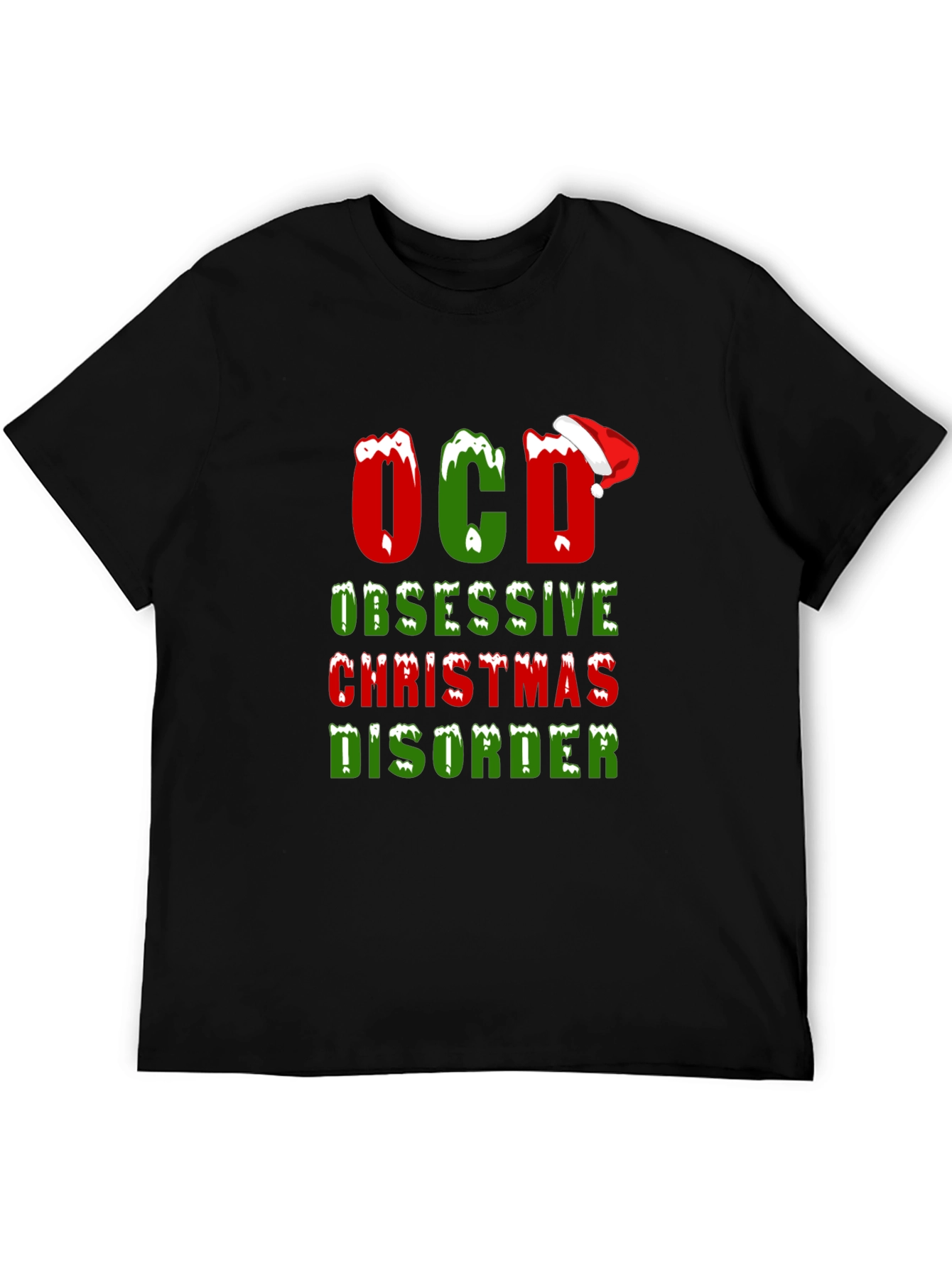 OCD Obsessive Christmas Disorder Holiday T-Shirt