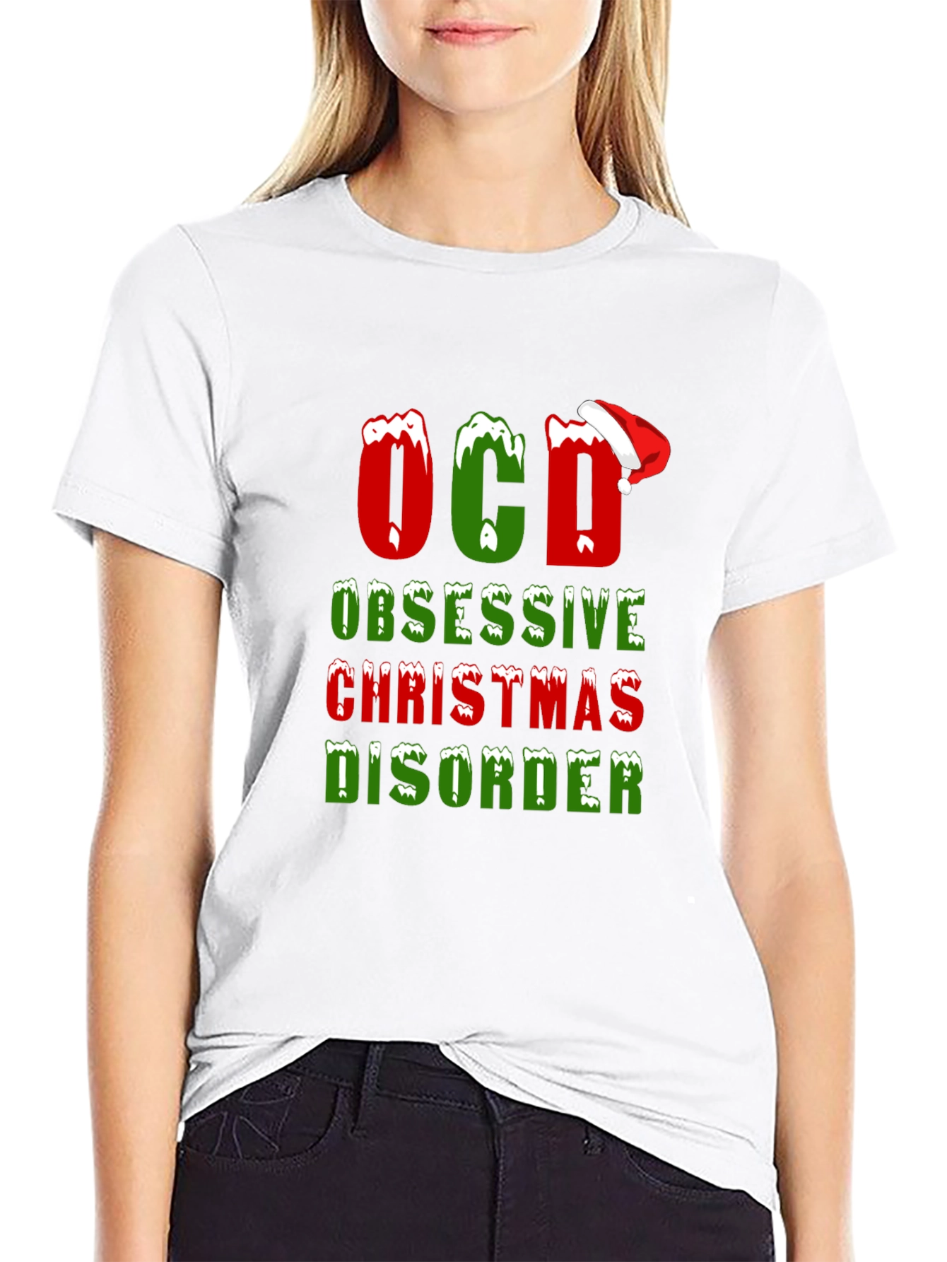 OCD Obsessive Christmas Disorder Holiday T-Shirt