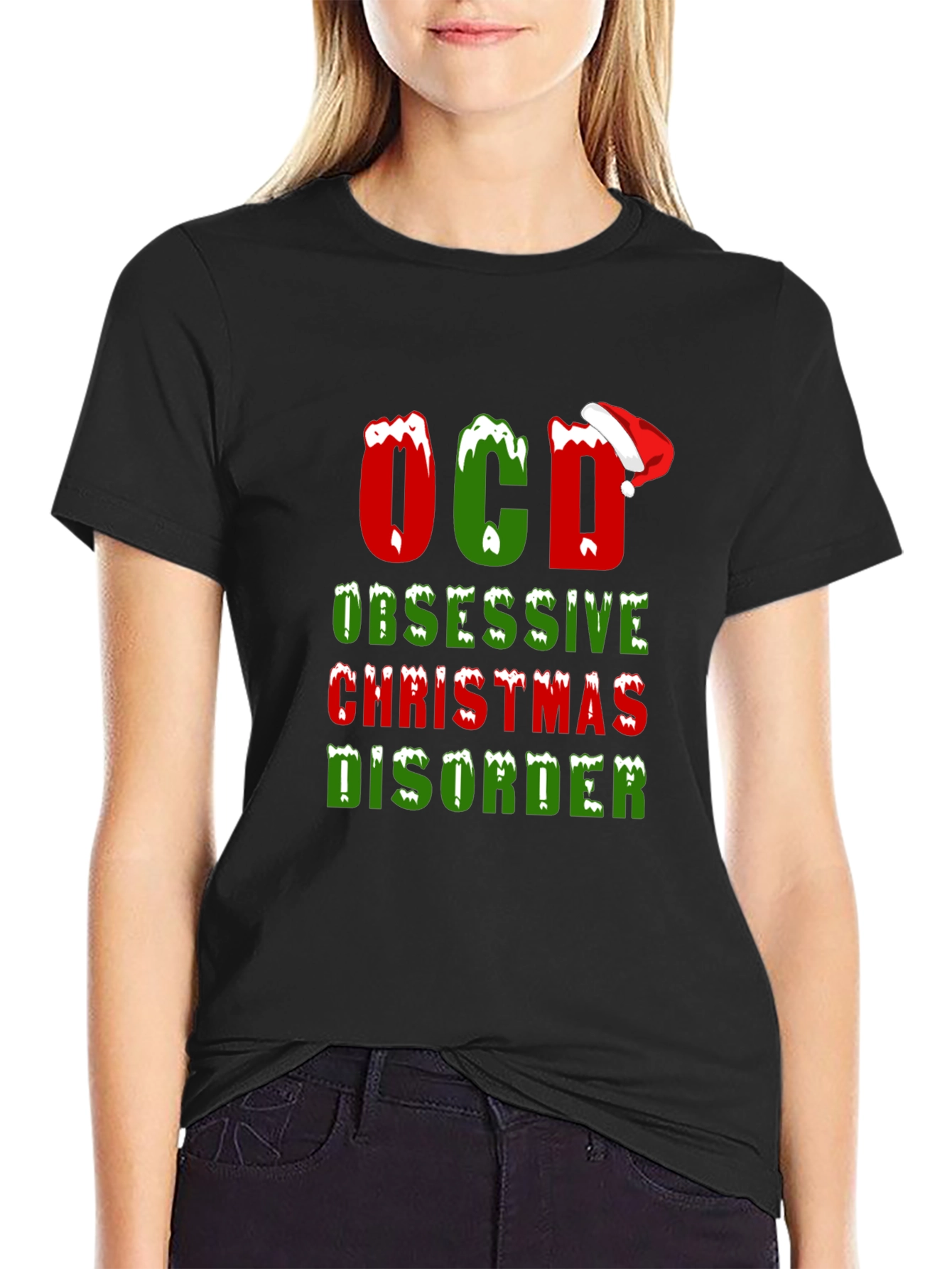 OCD Obsessive Christmas Disorder Holiday T-Shirt