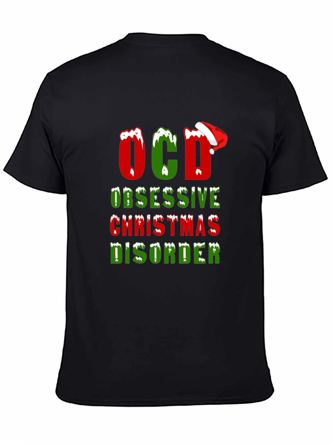 OCD Obsessive Christmas Disorder Holiday T-Shirt