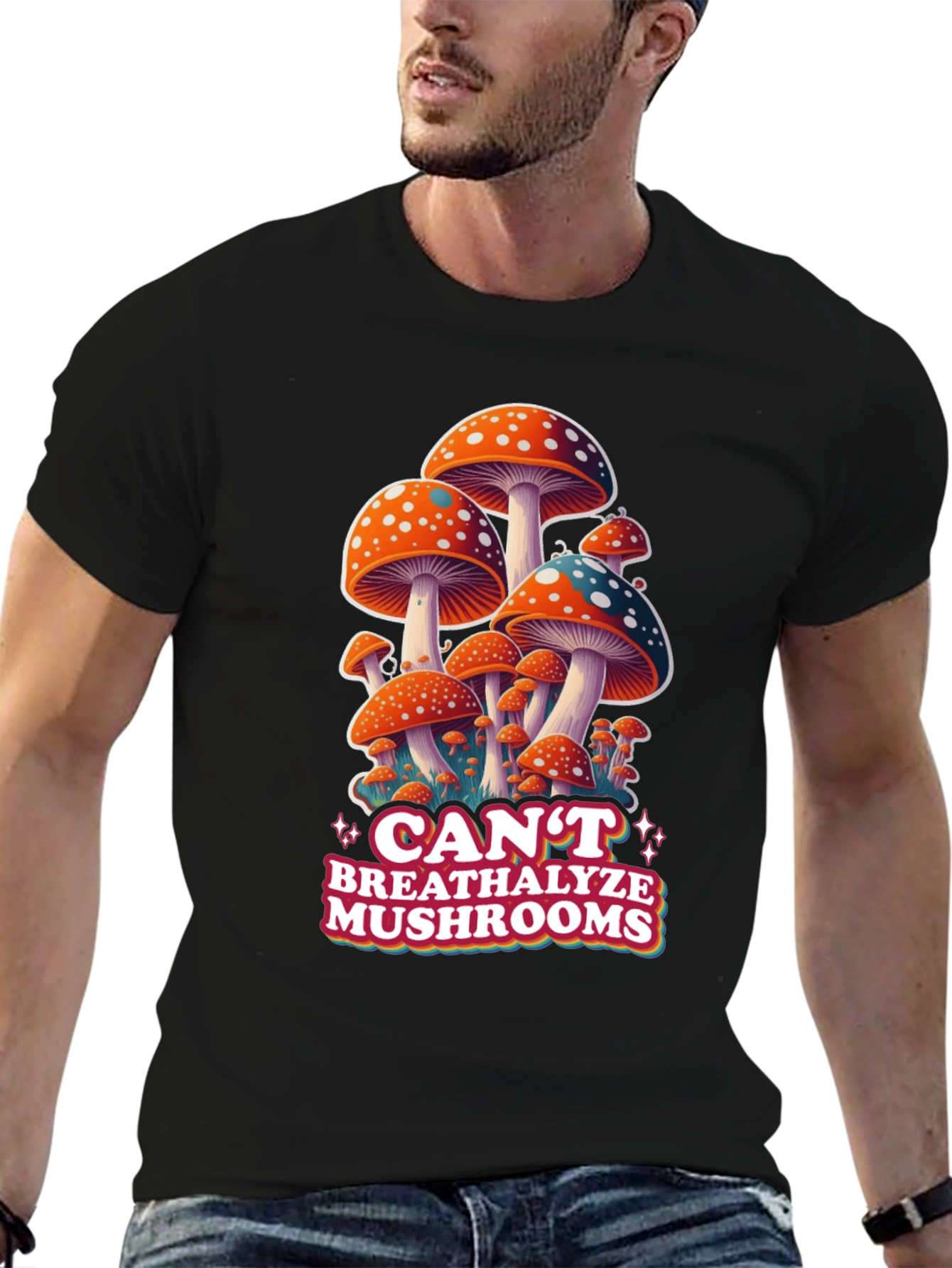 Mushroom Graphic T-Shirt
