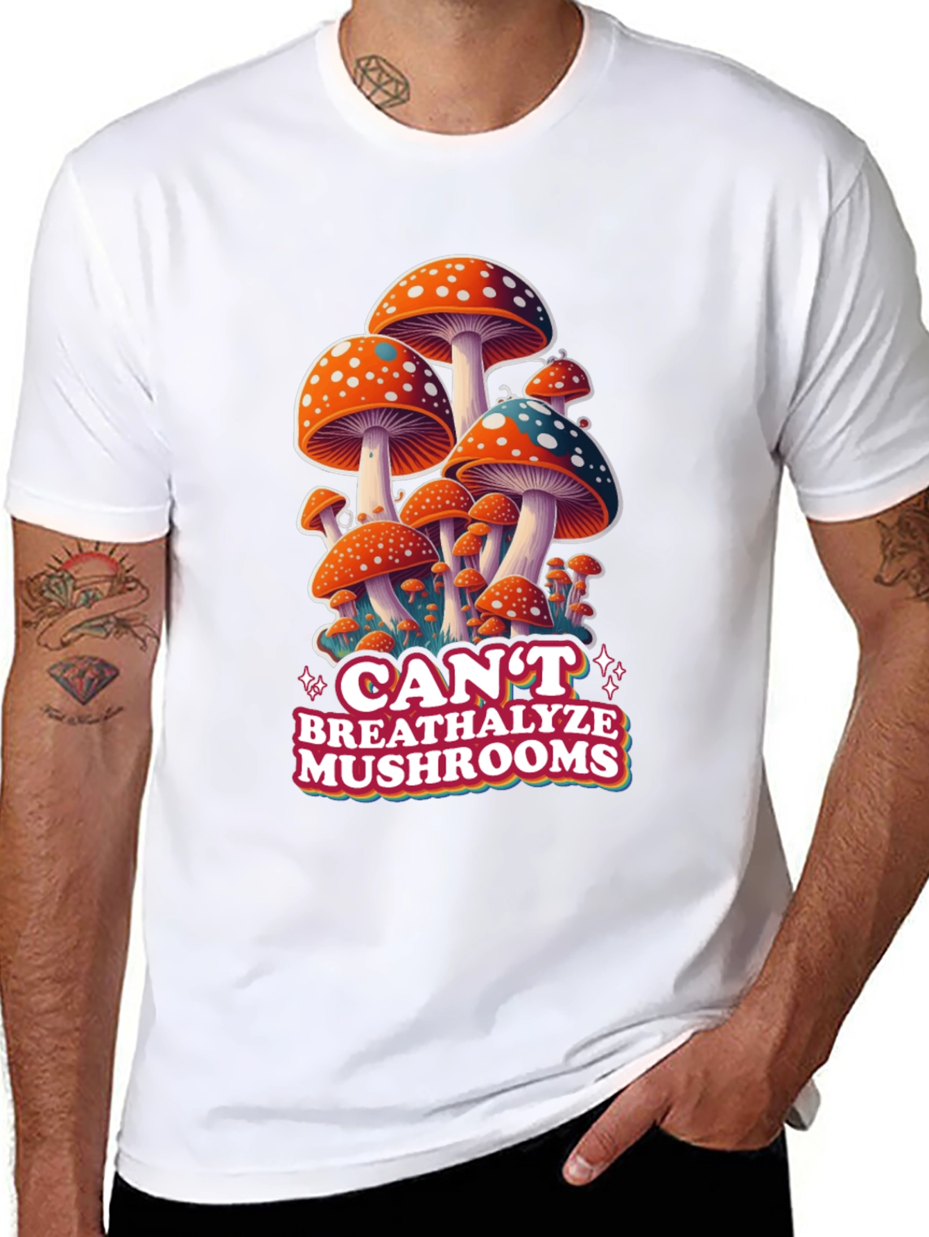 Mushroom Graphic T-Shirt