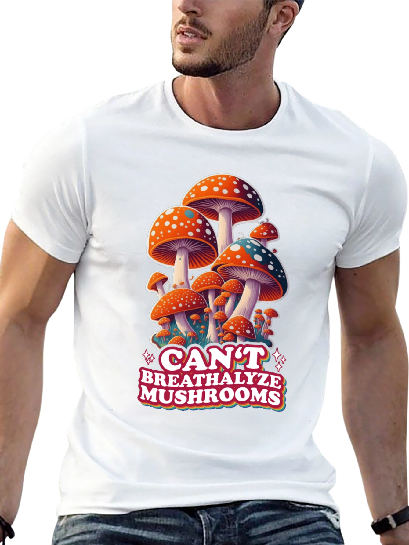 Mushroom Graphic T-Shirt