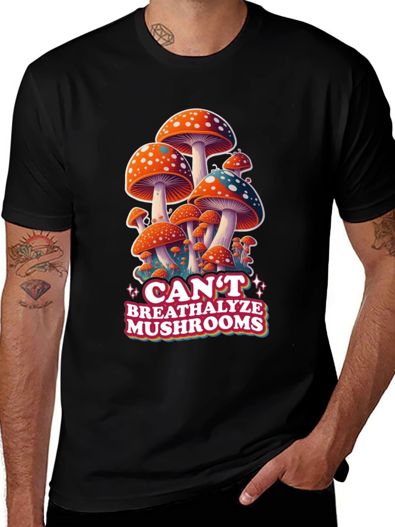 Mushroom Graphic T-Shirt