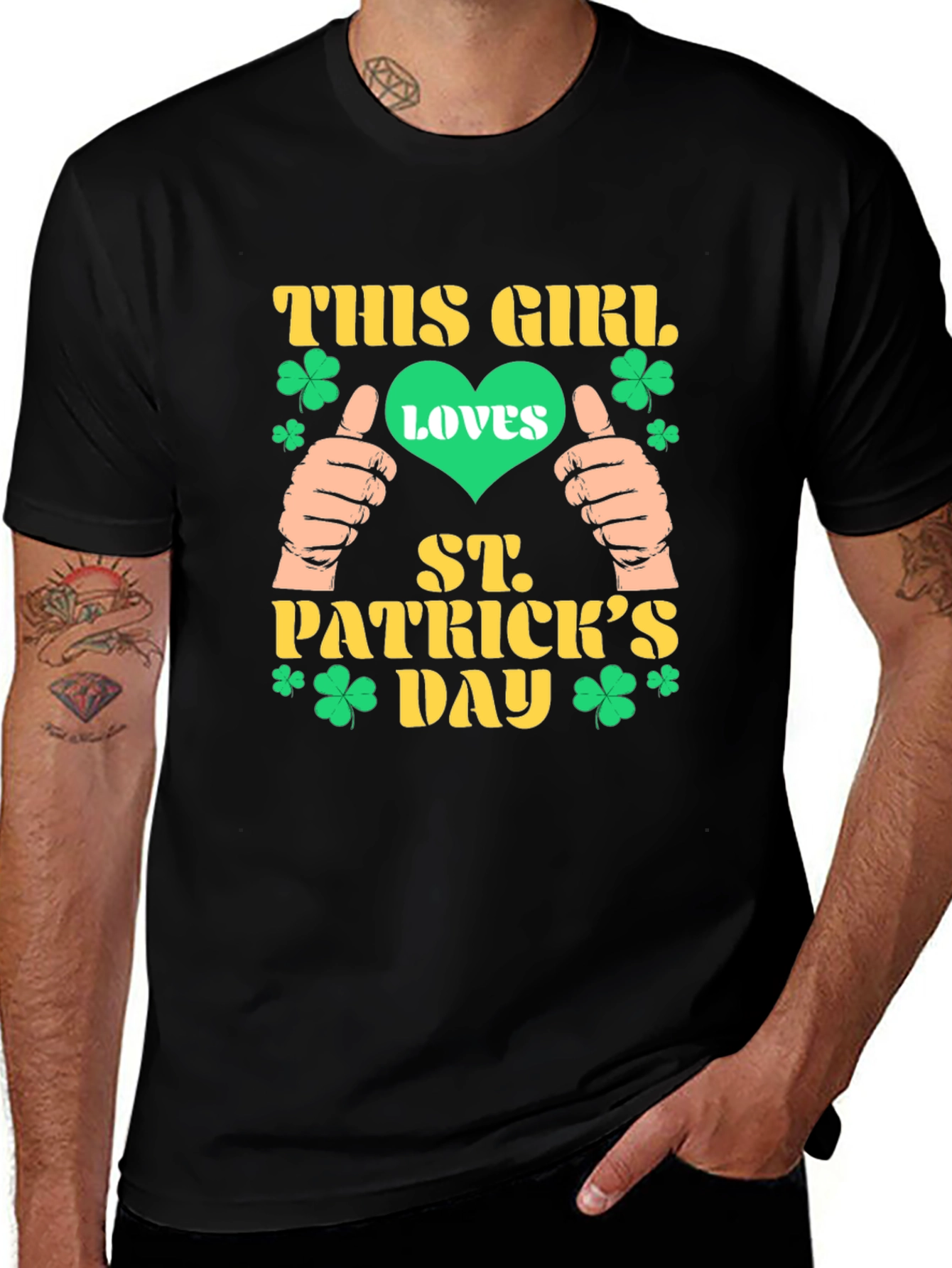 St. Patricks Day This Girl Loves T-Shirt