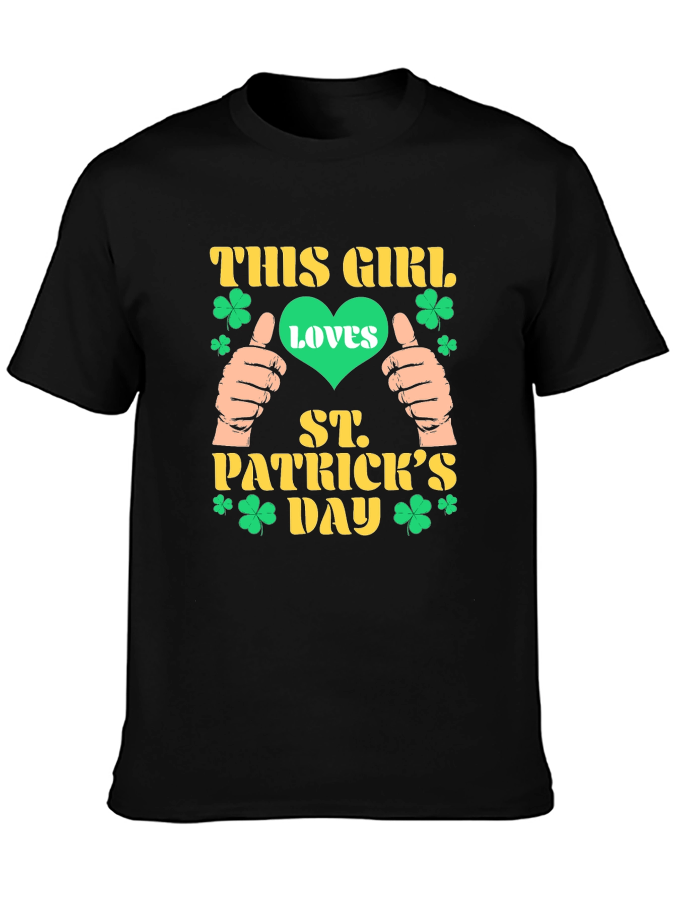 St. Patricks Day This Girl Loves T-Shirt
