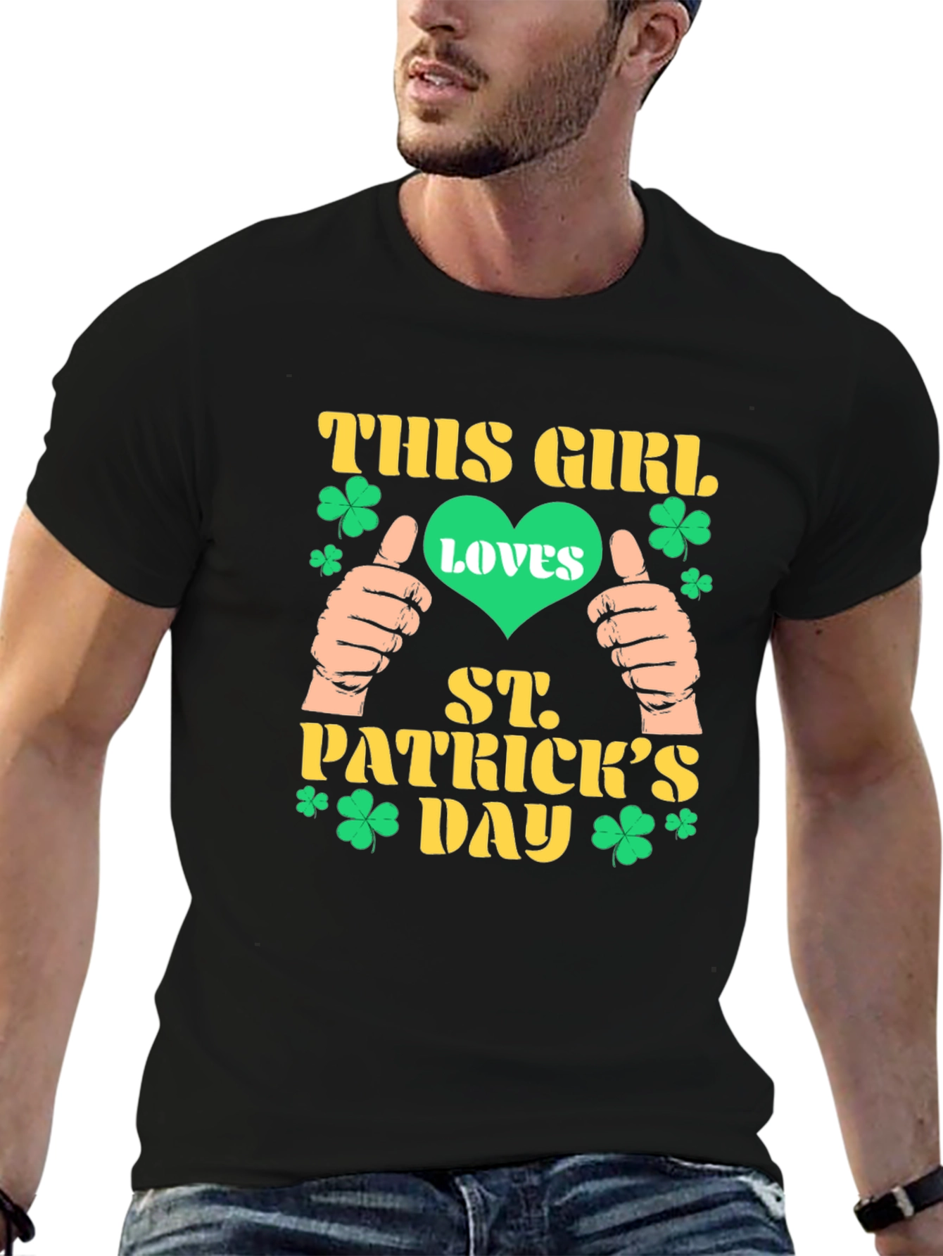 St. Patricks Day This Girl Loves T-Shirt