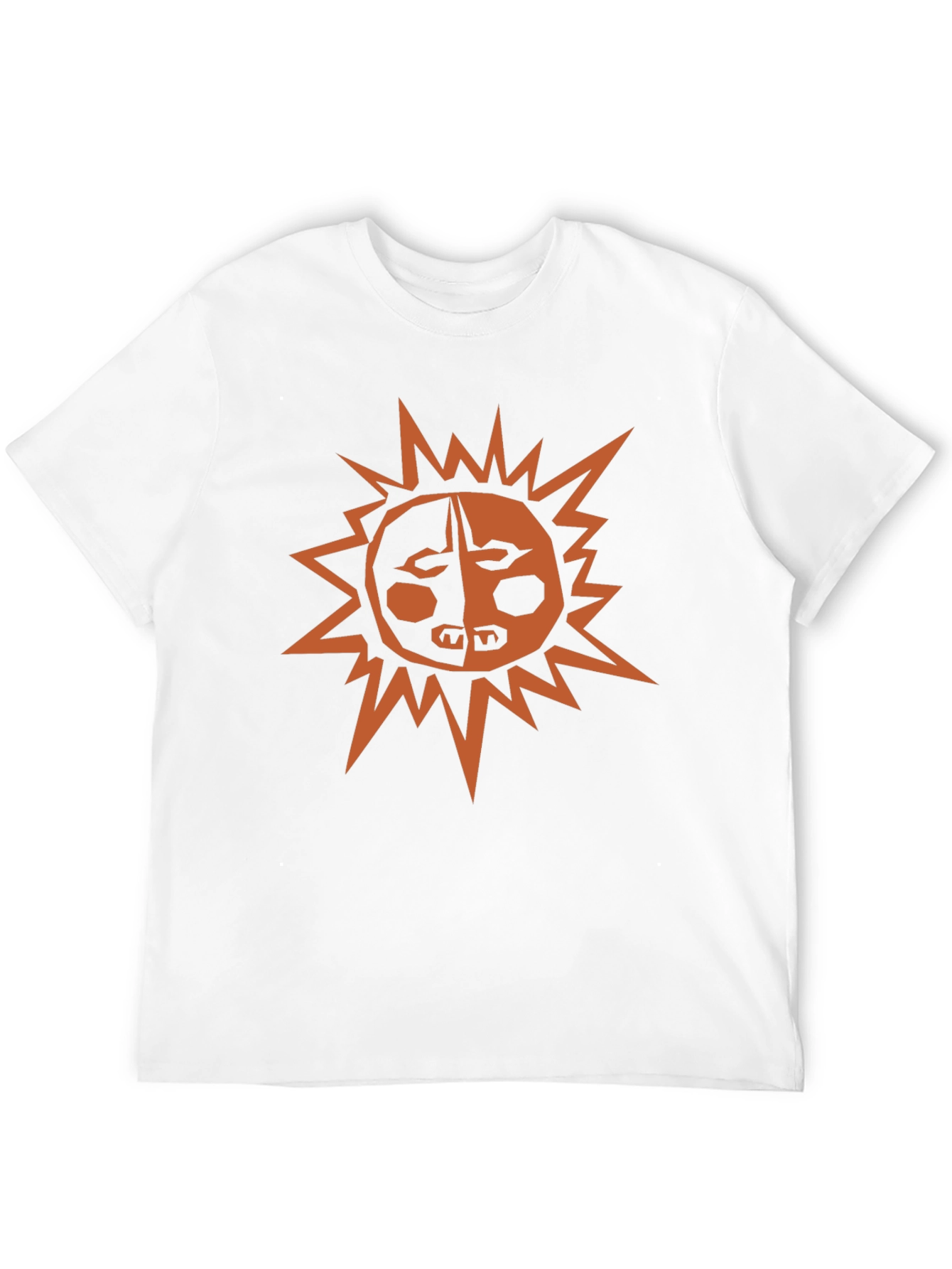 Retro Sun Graphic Black T-Shirt