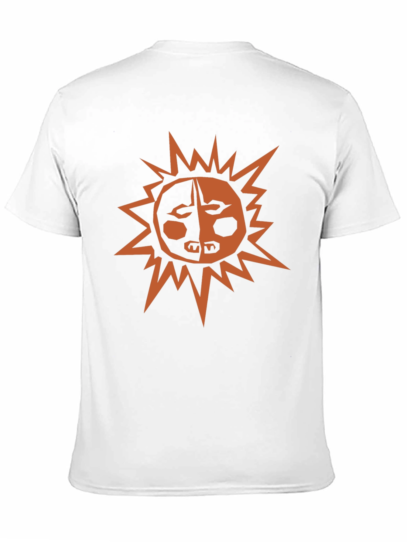 Retro Sun Graphic Black T-Shirt