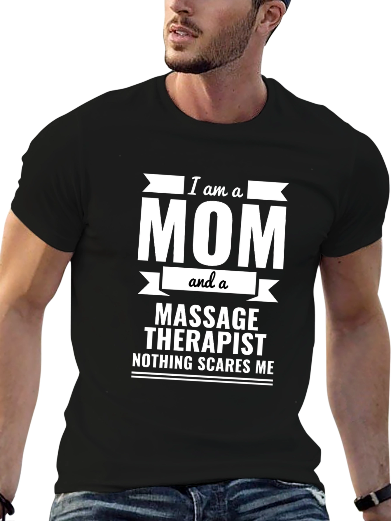 Mom & Massage Therapist Graphic Tee