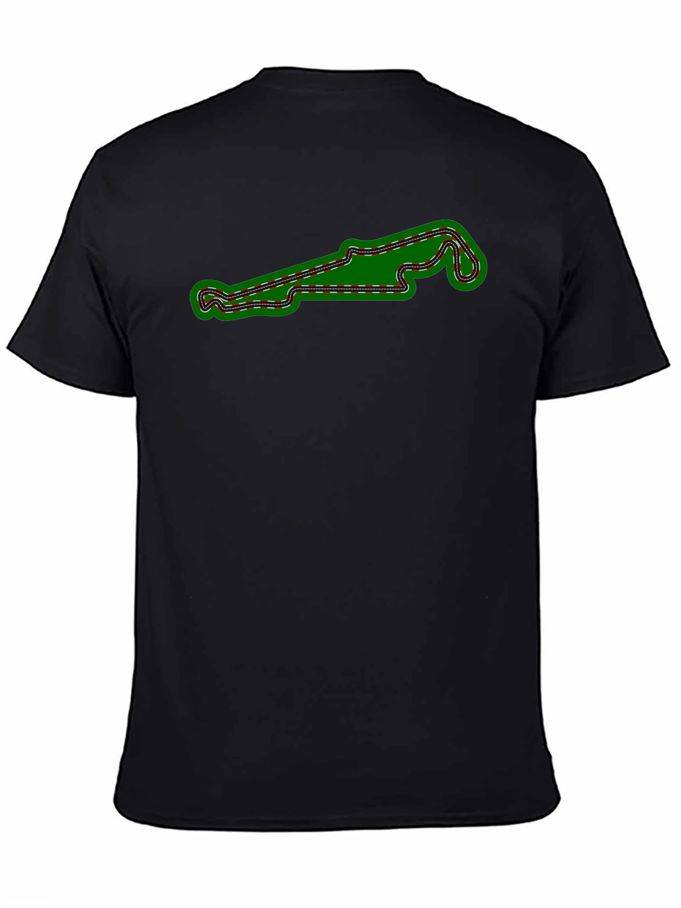 Race Track Graphic Tee - Motorsports Enthusiast