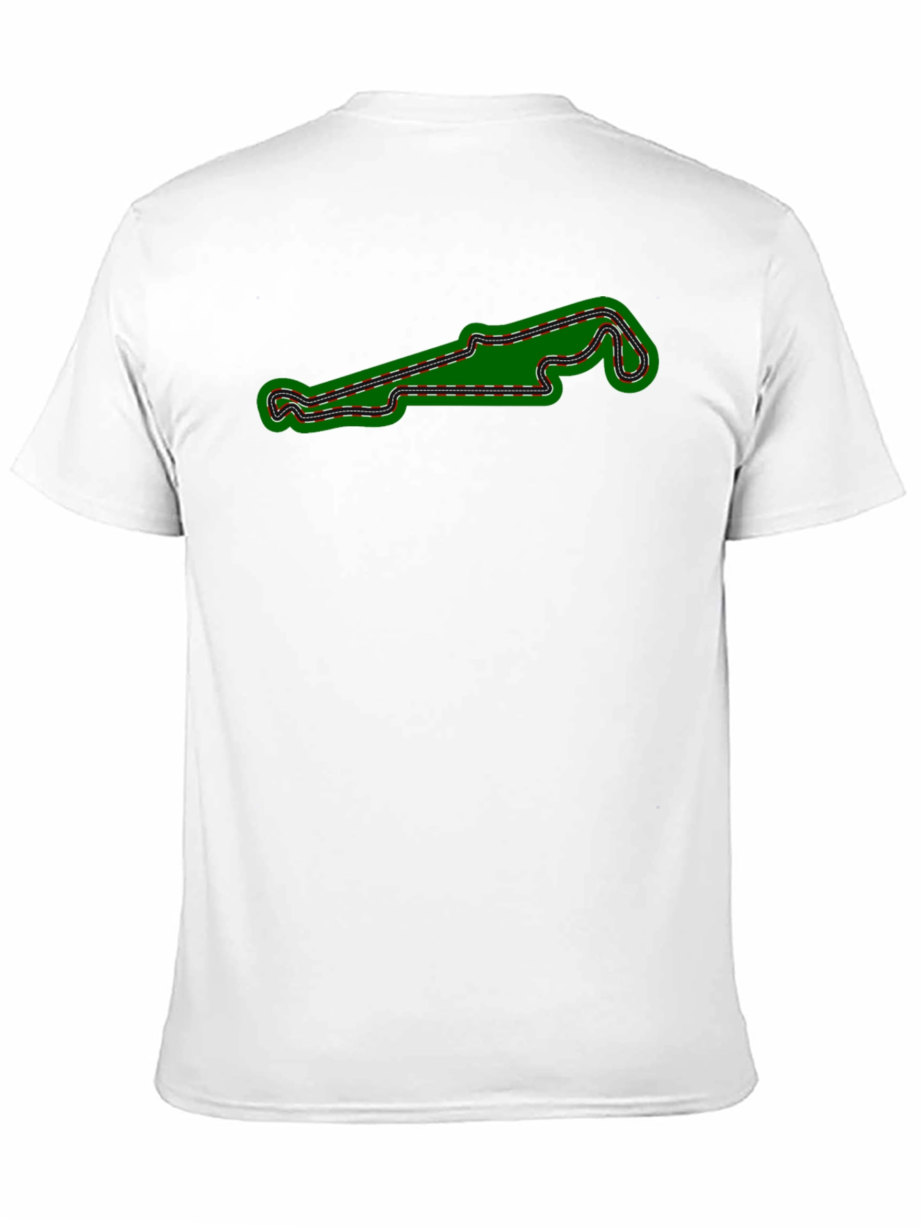 Race Track Graphic Tee - Motorsports Enthusiast