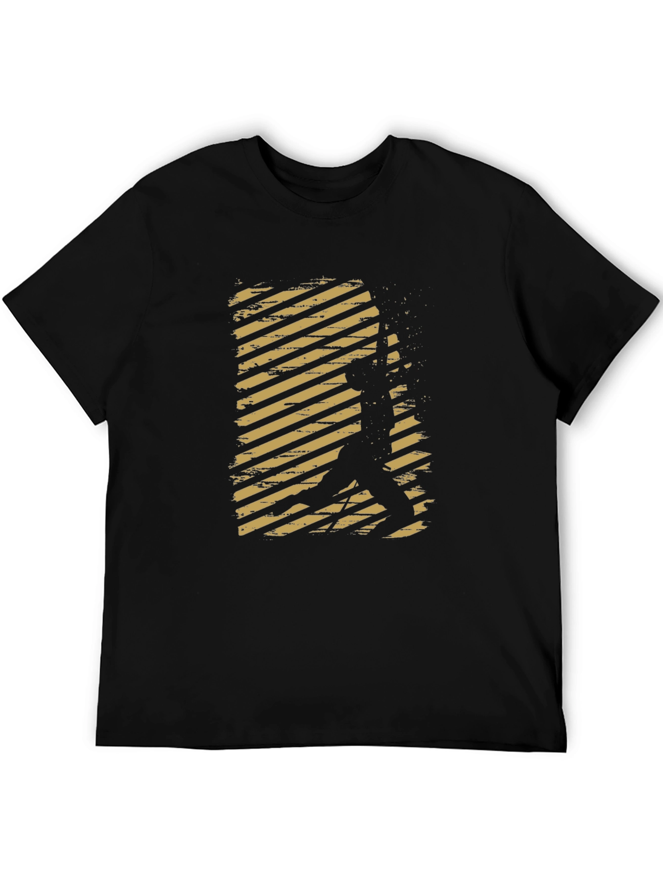 Stripped Weightlifter Graphic Tee