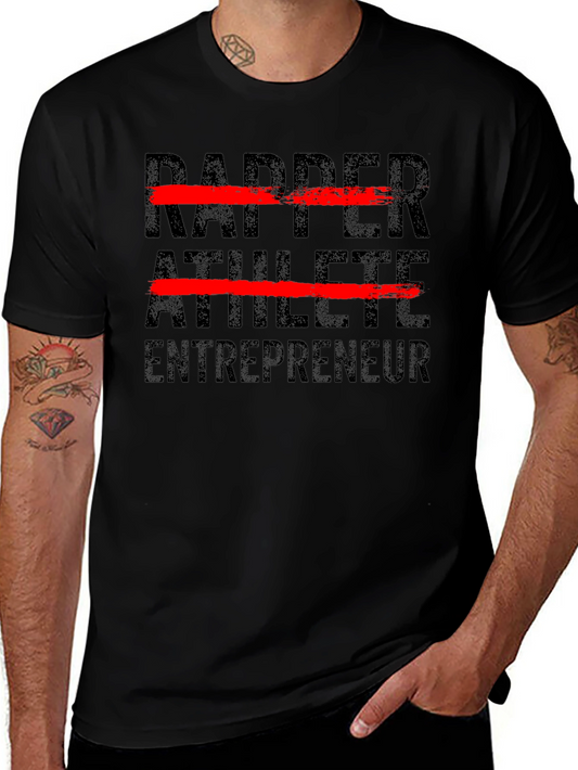 Rapper Athlete Entrepreneur Graphic Tee