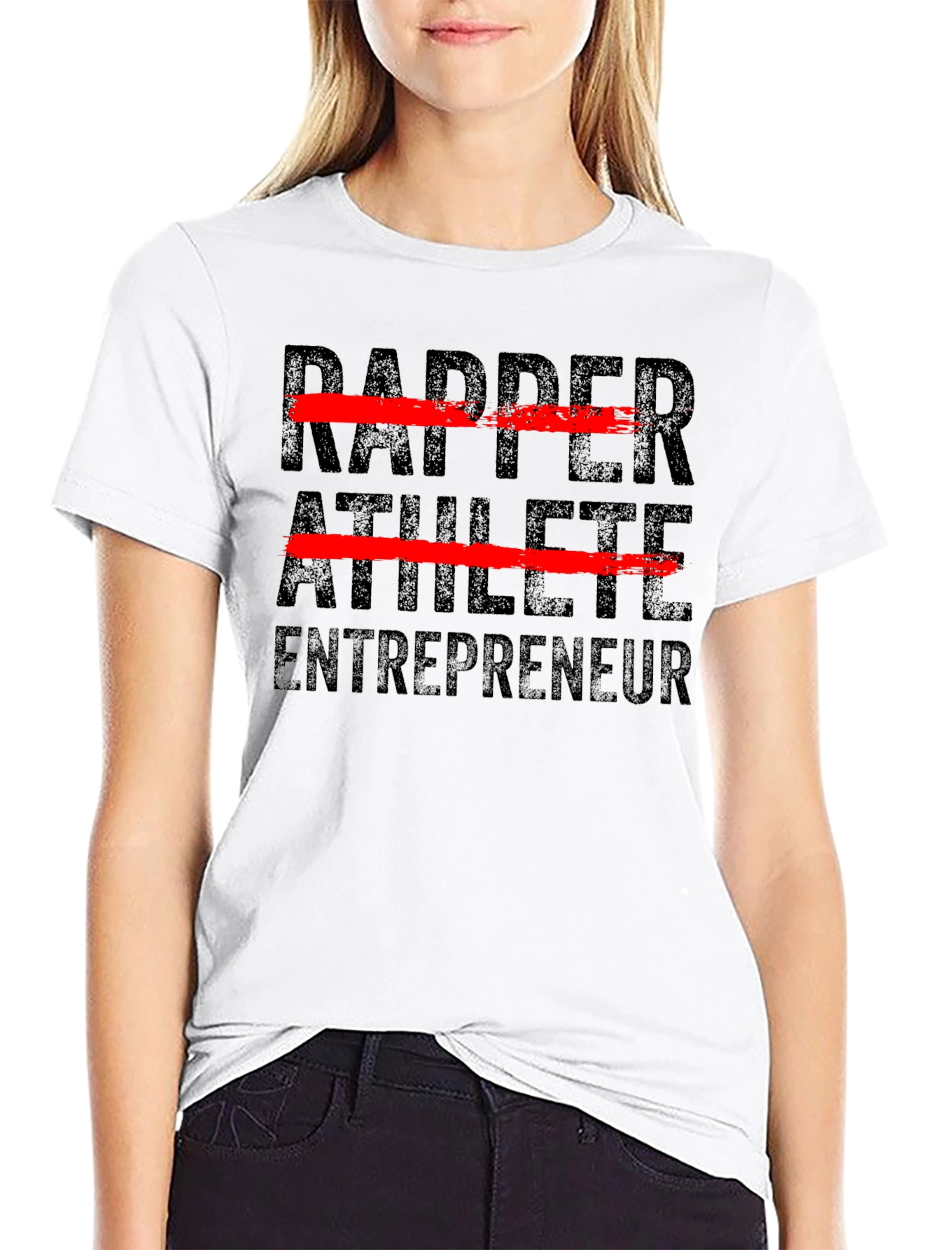Rapper Athlete Entrepreneur Graphic Tee
