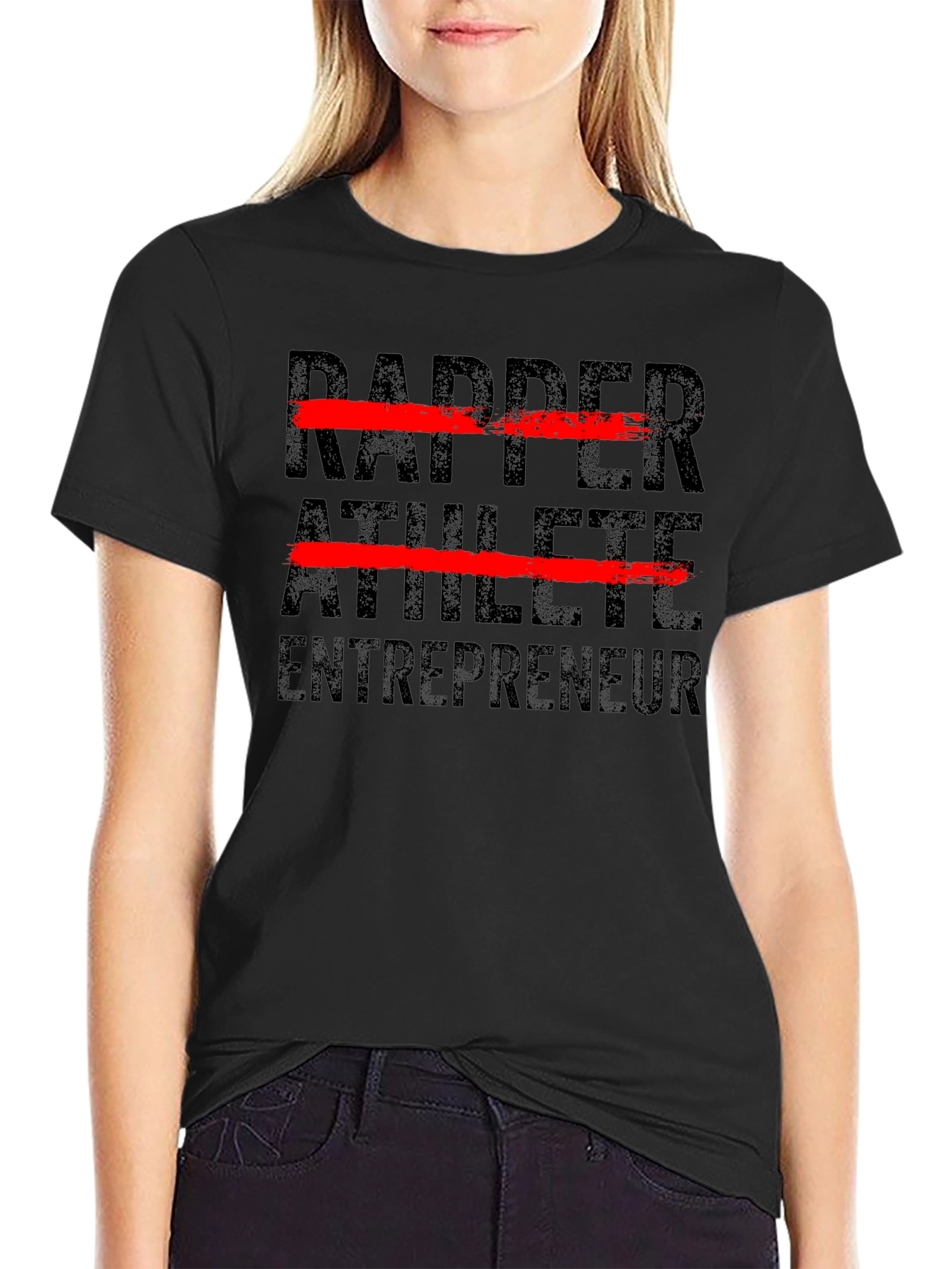 Rapper Athlete Entrepreneur Graphic Tee