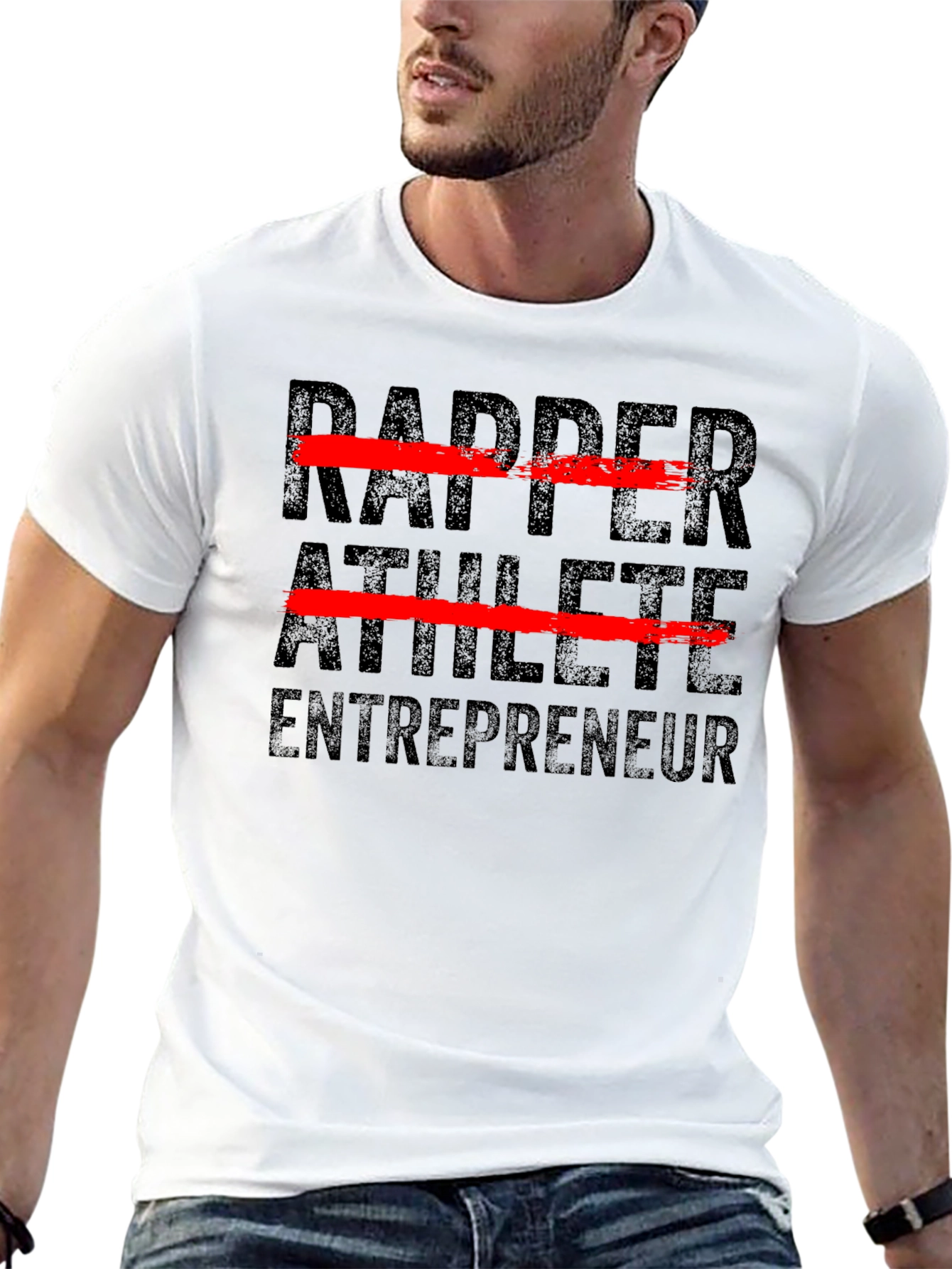 Rapper Athlete Entrepreneur Graphic Tee