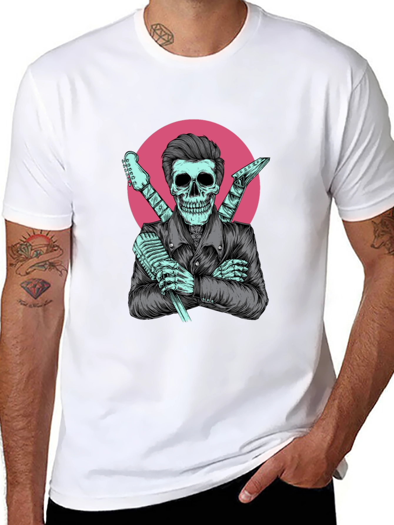 Rock n Roll Skeleton T-Shirt
