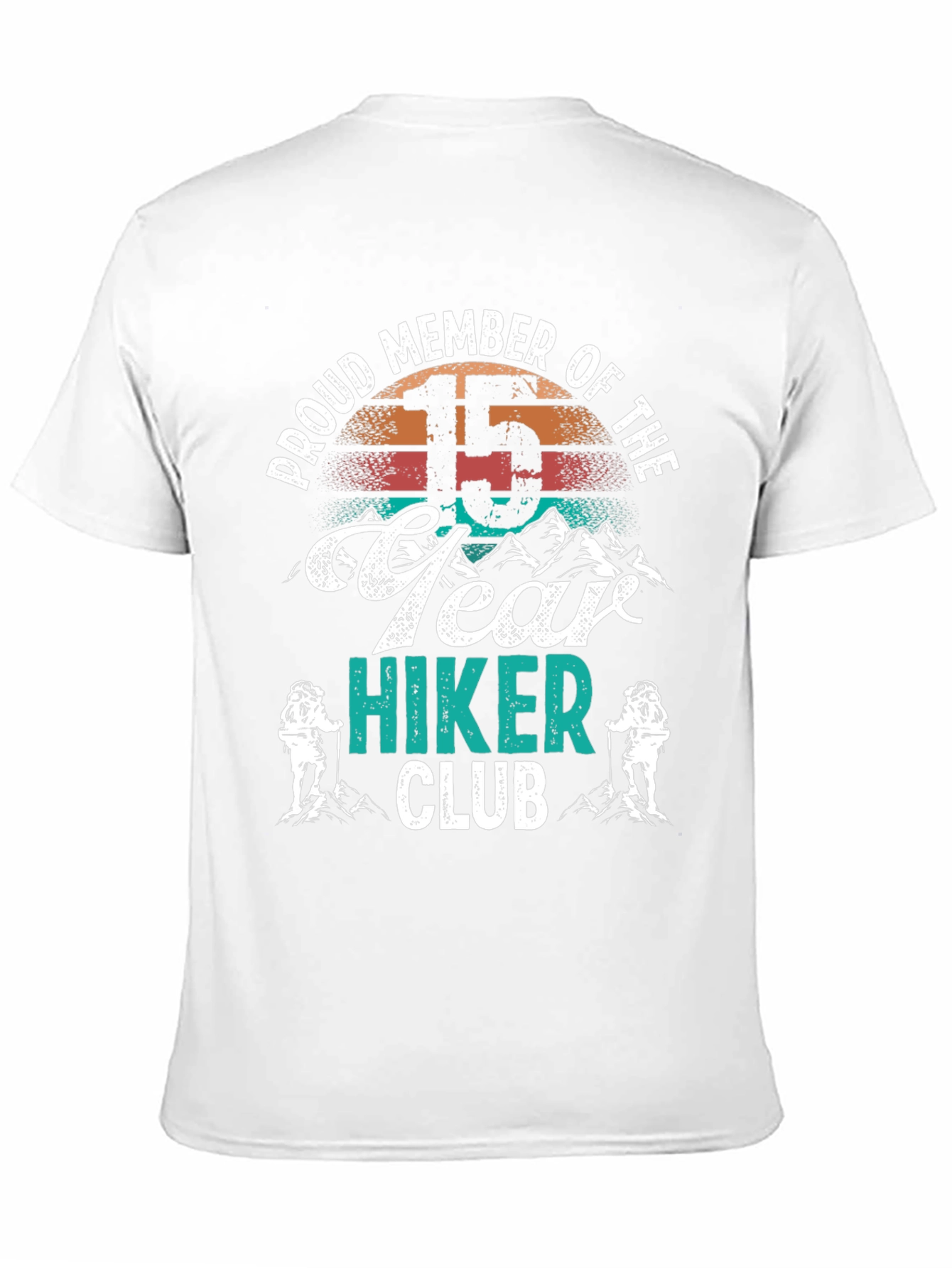 15 Year Hiker Club Tee - Mountain Adventure Shirt