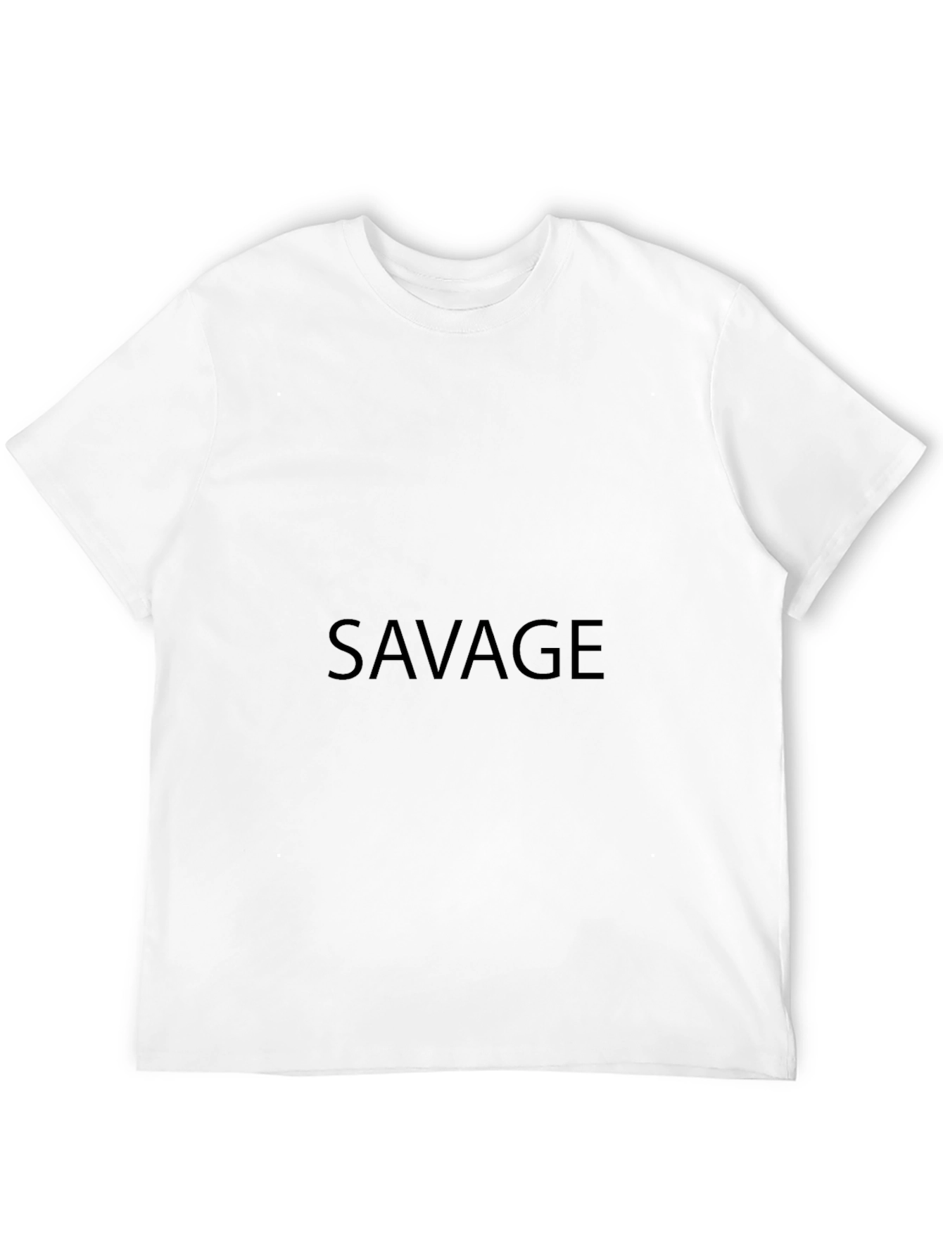 Savage Graphic Black T-Shirt - Modern Style